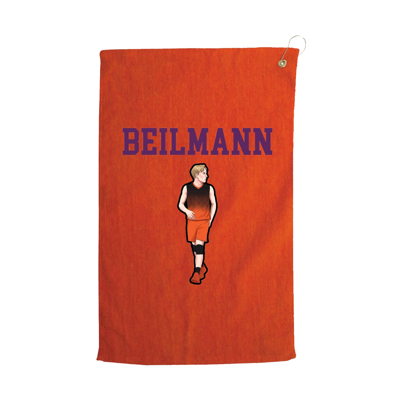 Golf Towel — Shirsey in Orange