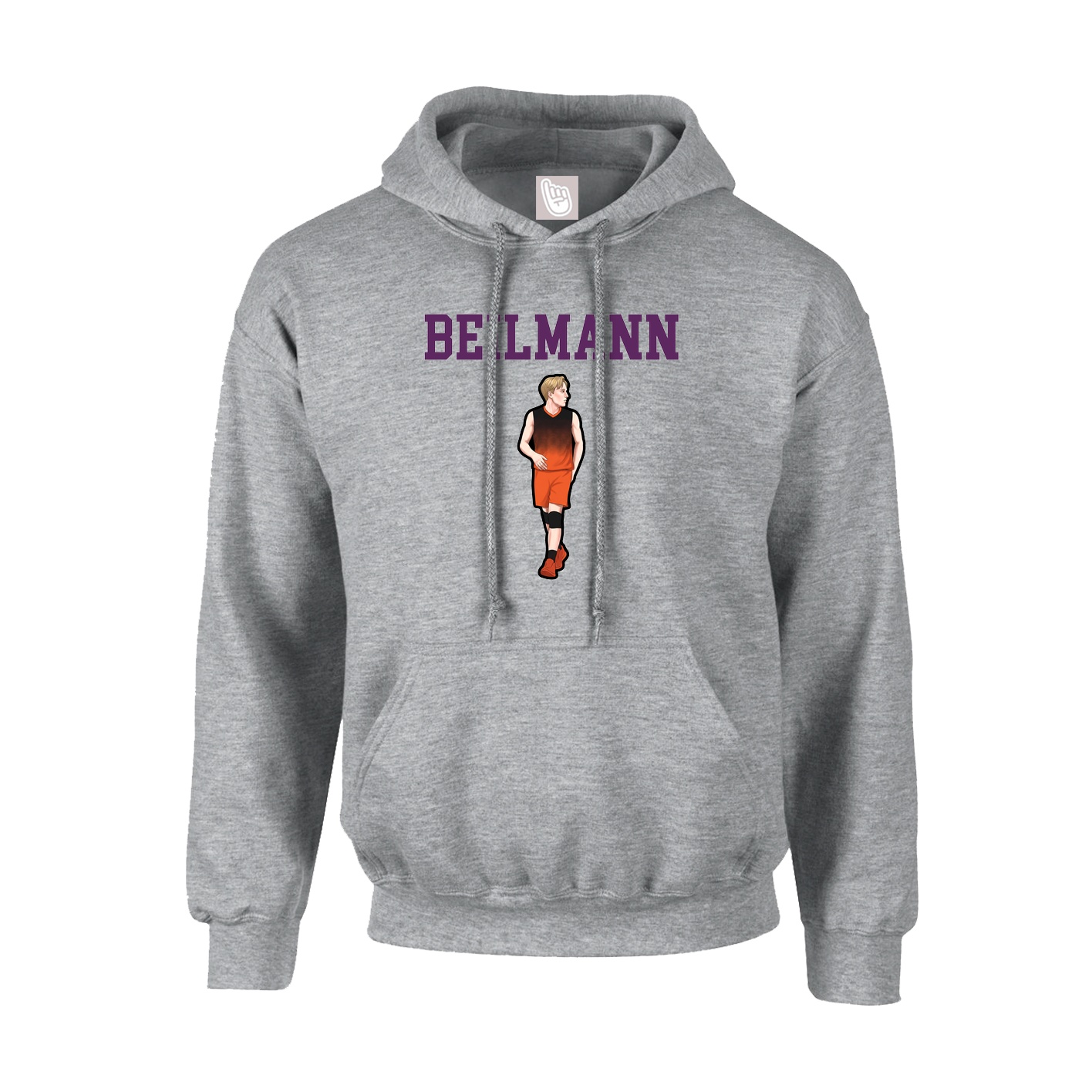 Hoodie — Shirsey in Grey