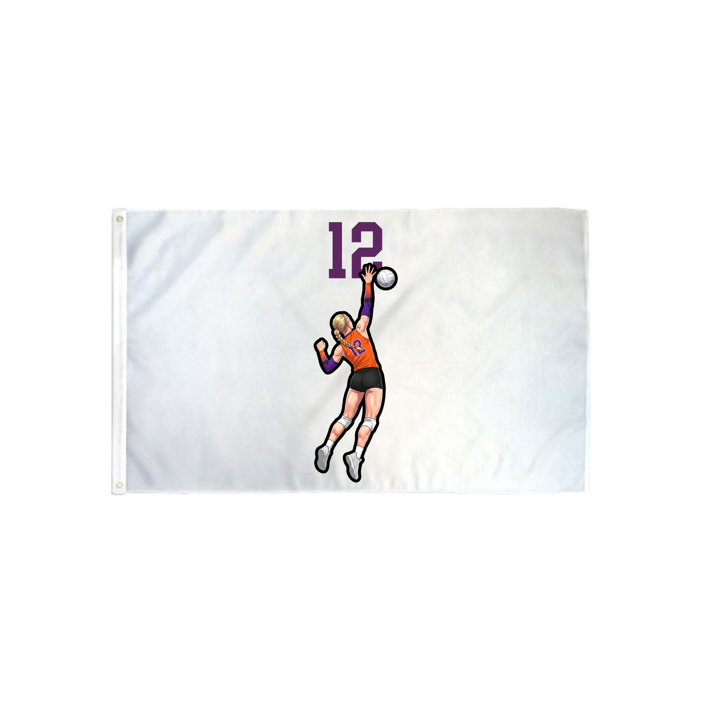 3x5 Flag — Number Top in Classic