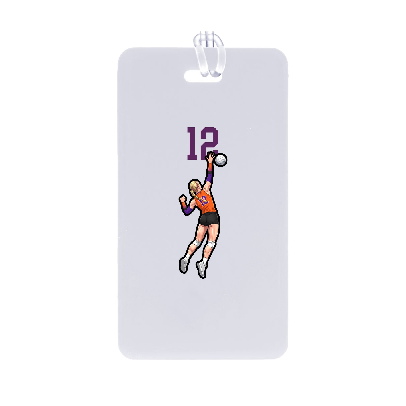 Bag Tag — Number Top in Classic