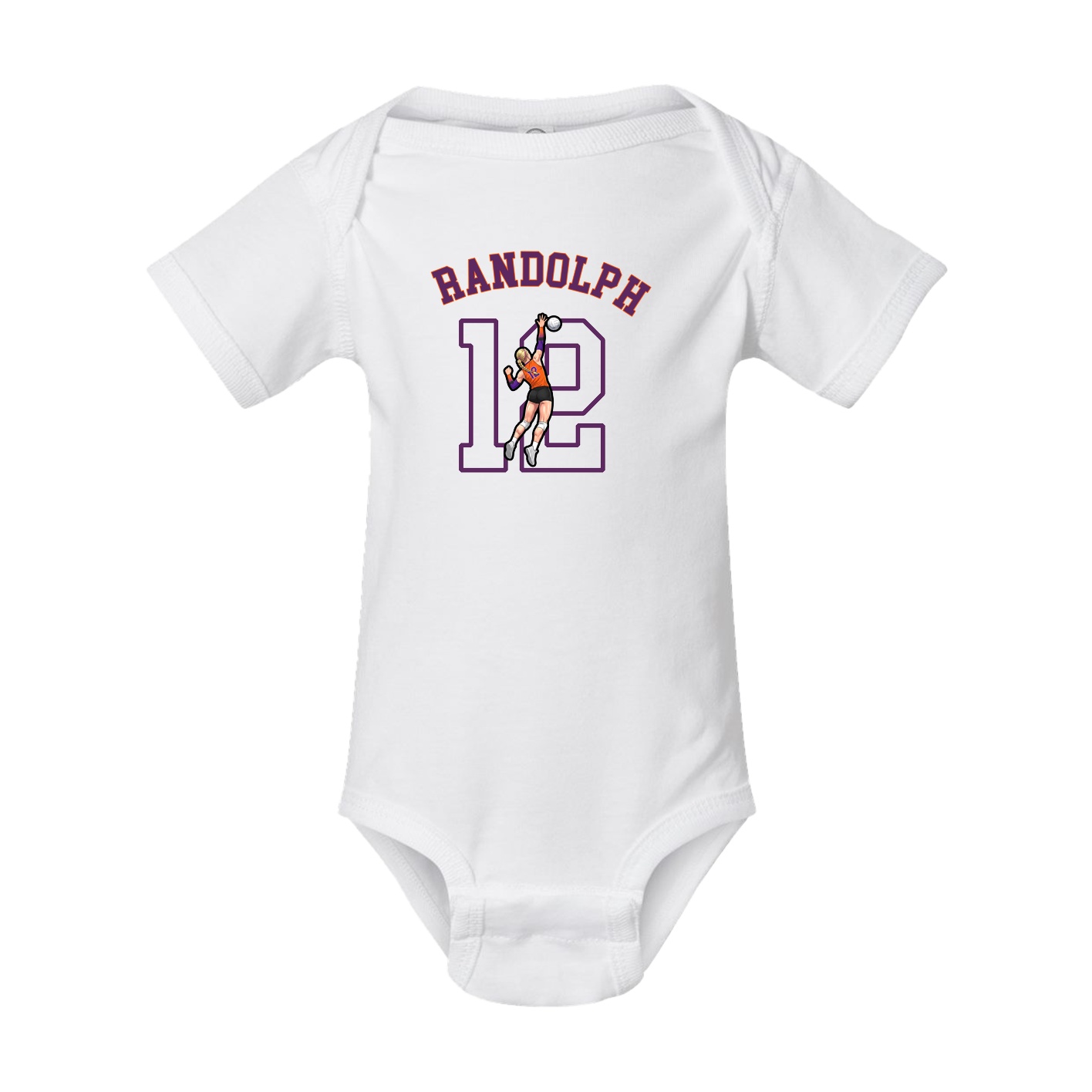 Baby Onesie — Shirsey Arch in White