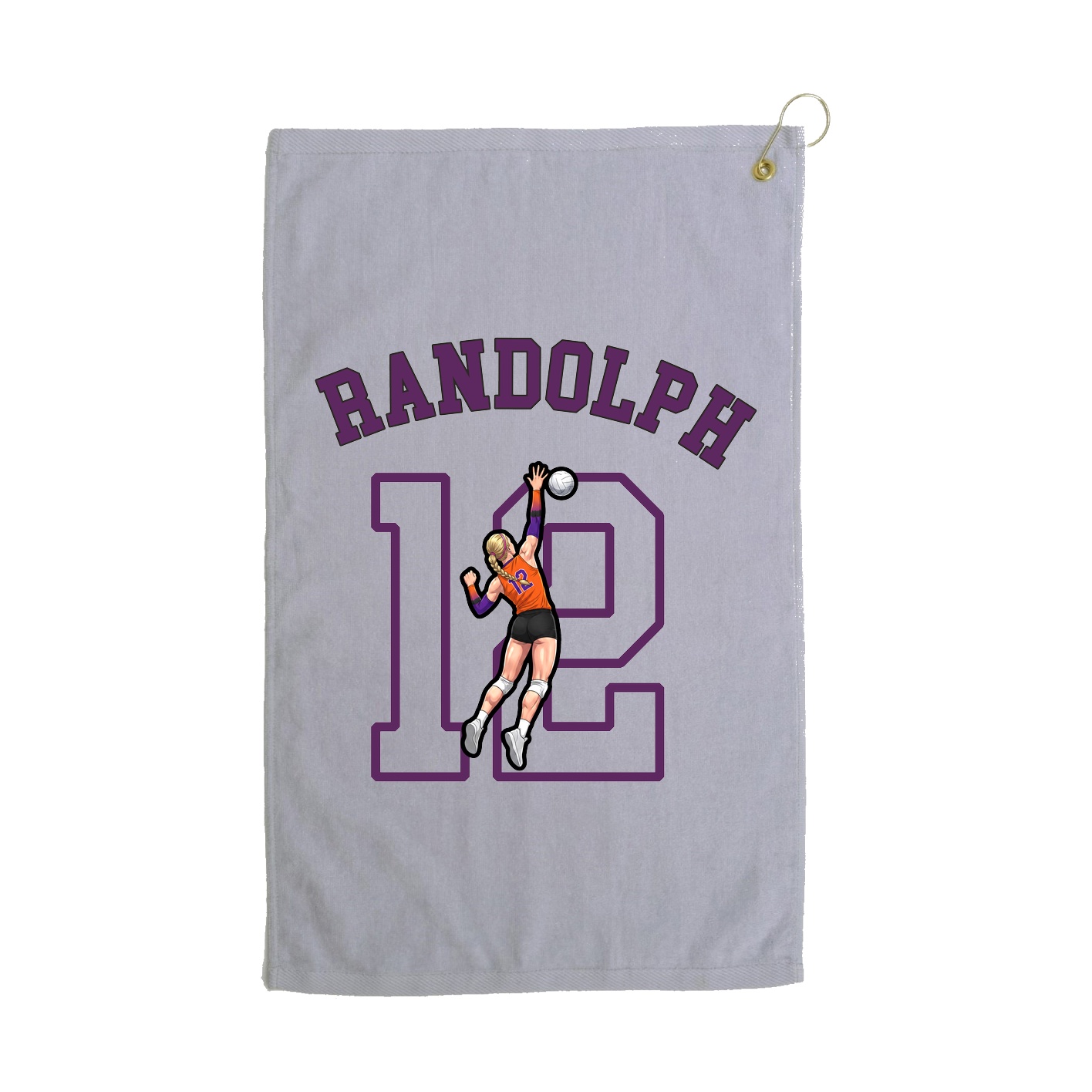 Golf Towel — Shirsey Arch in Grey