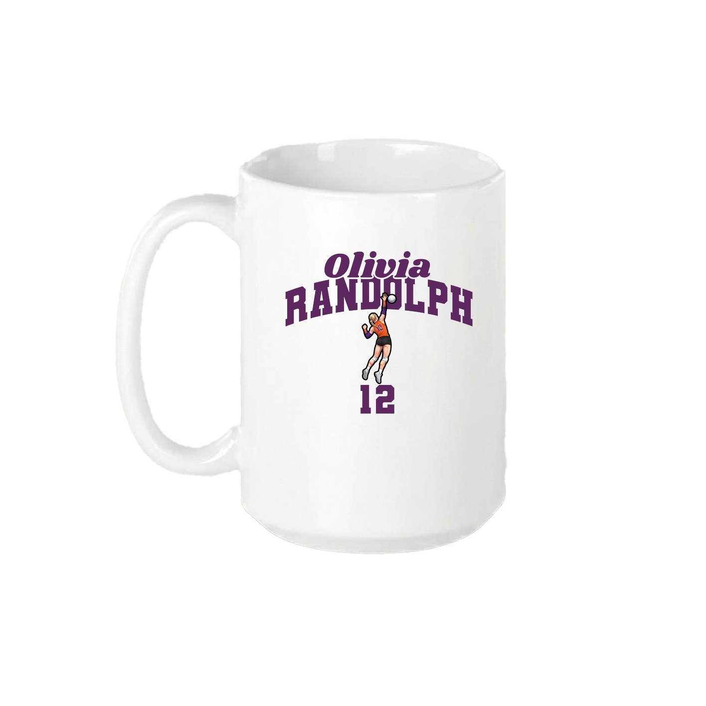 15oz Coffee Mug — Signature Arch in White