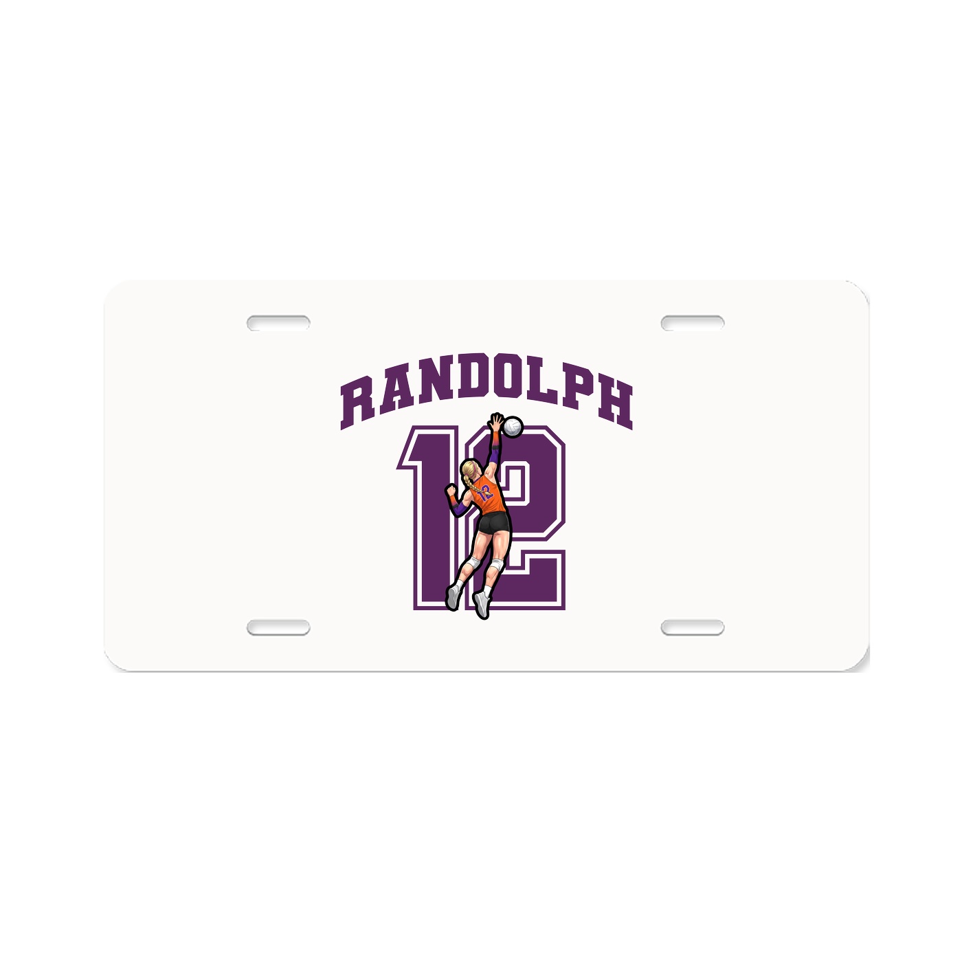 License Plate — Number in Classic