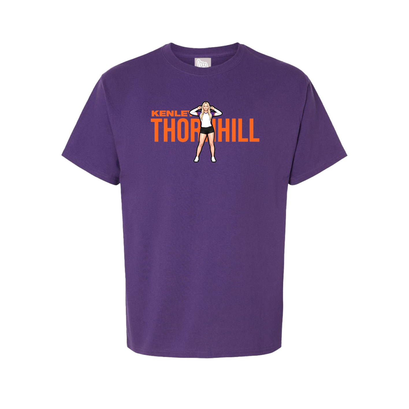 Youth Tee — Player Name in Purple