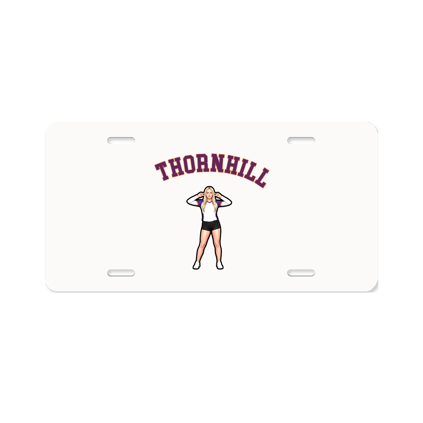 License Plate — Shirsey Arch in Classic