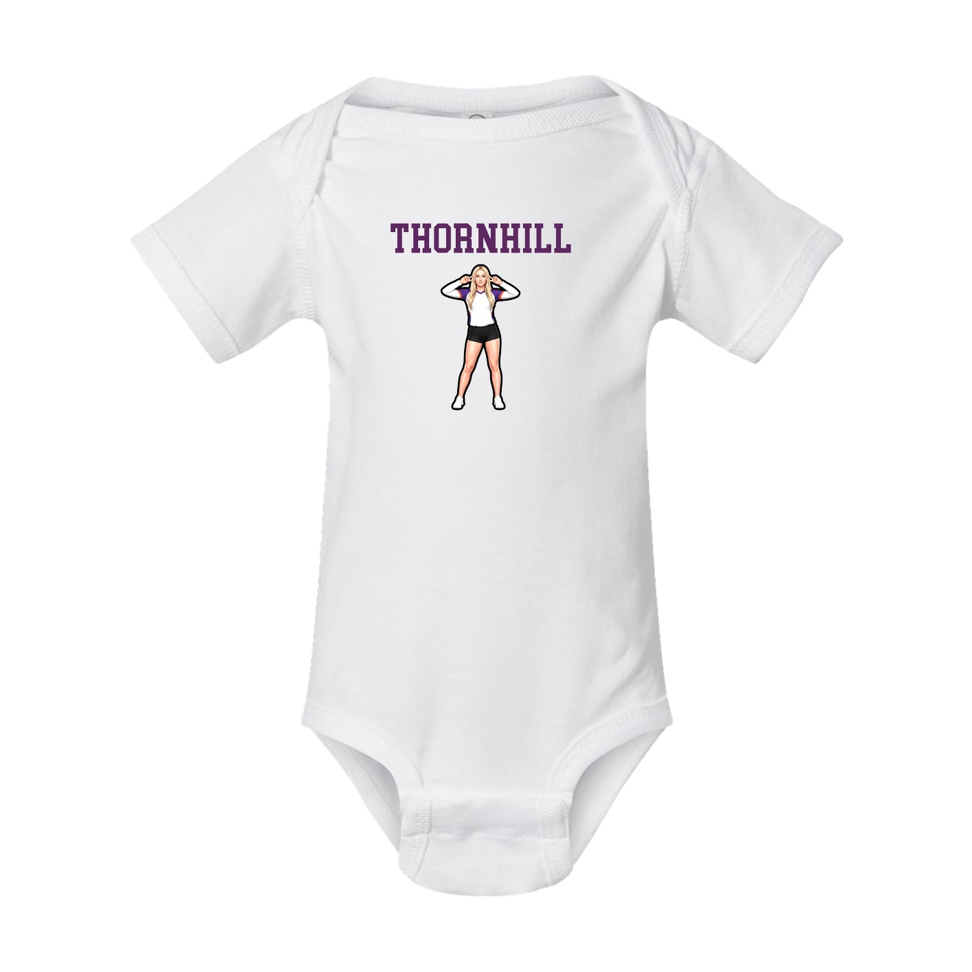 Baby Onesie — Shirsey in White