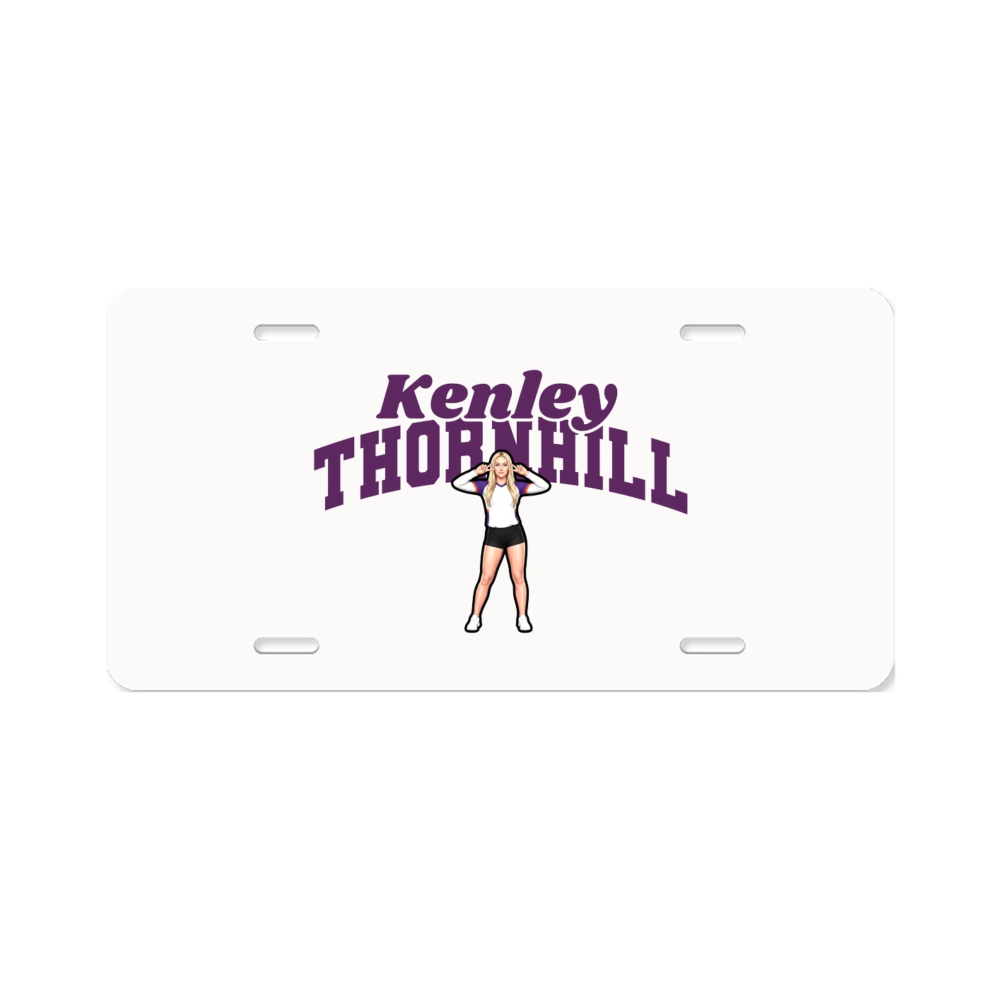 License Plate — Signature Arch in Classic