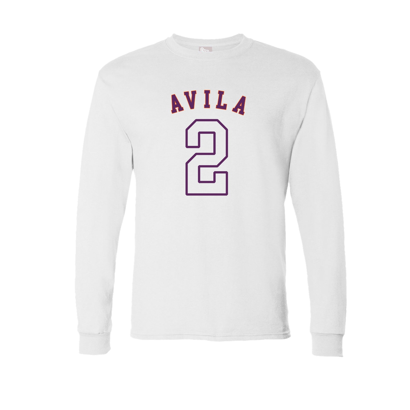 Long Sleeve Tee — Shirsey Arch in White