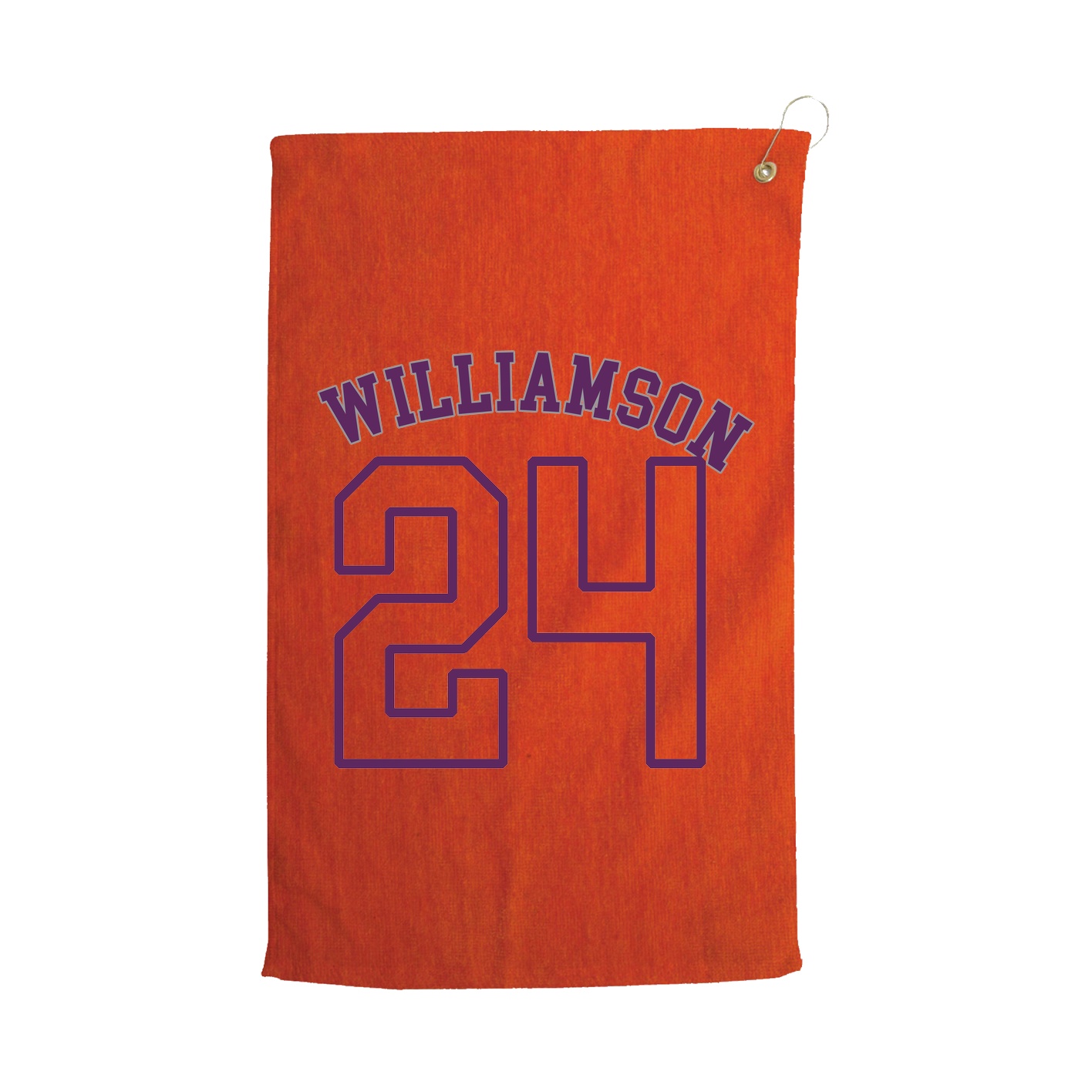 Golf Towel — Shirsey Arch in Orange