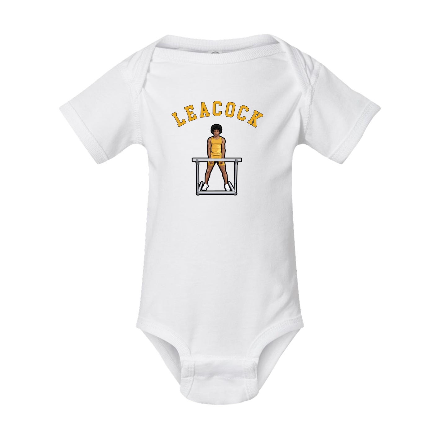 Baby Onesie — Shirsey Arch in White