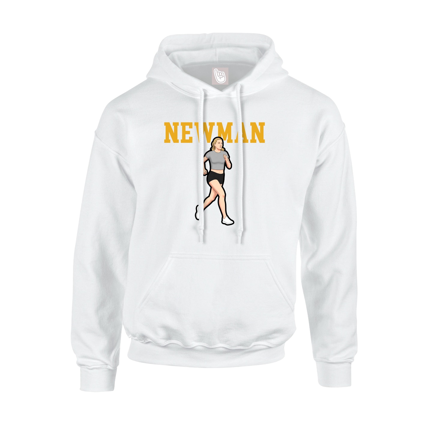 Hoodie — Shirsey in White
