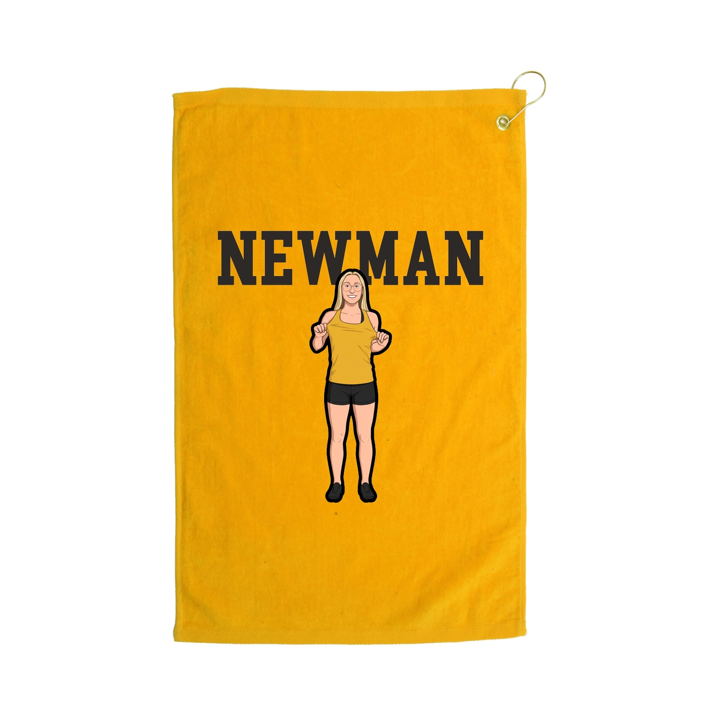 Golf Towel — Shirsey in Gold