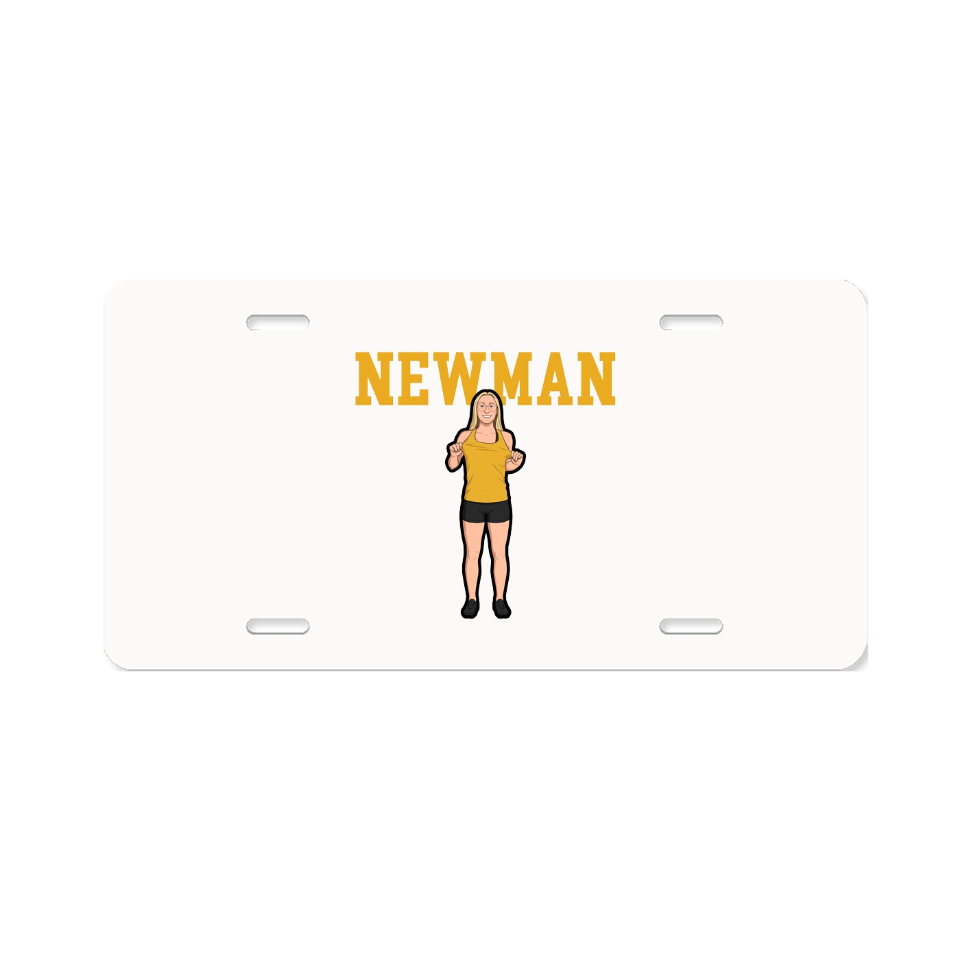 License Plate — Shirsey in Classic
