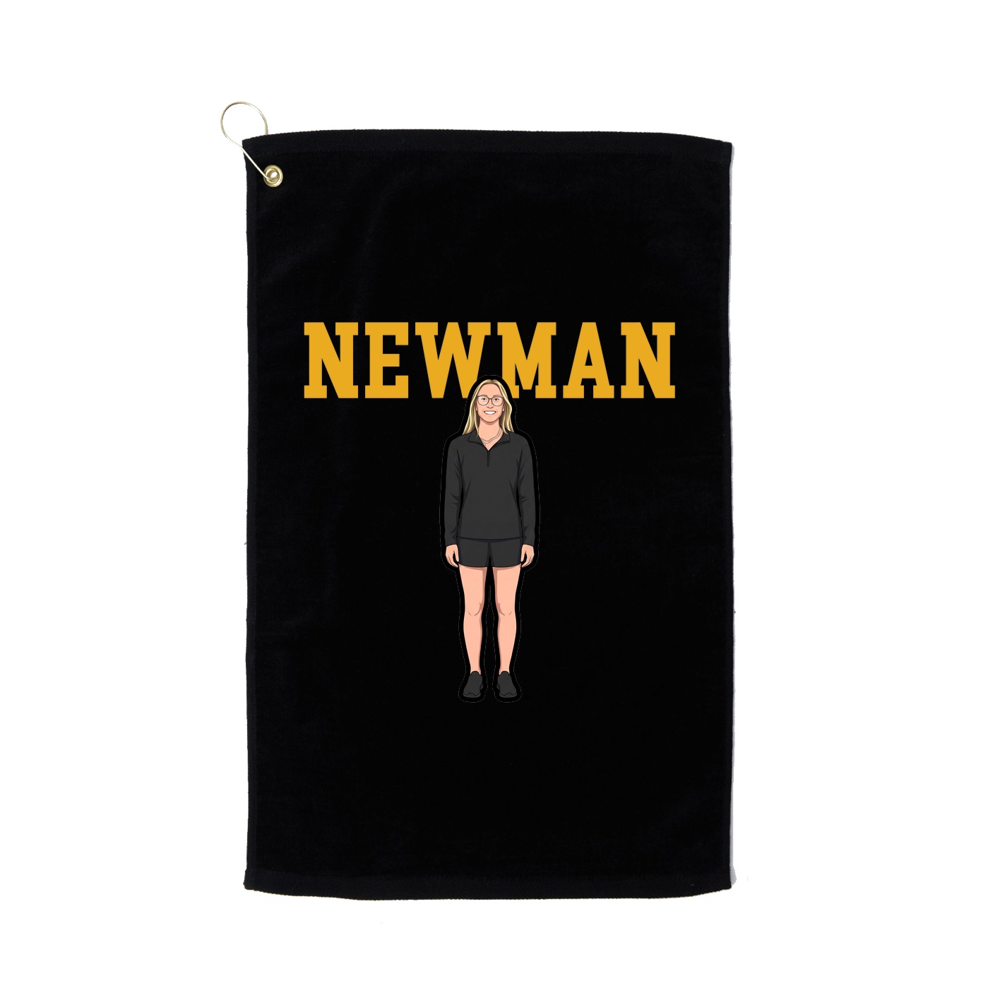 Golf Towel — Shirsey in Black