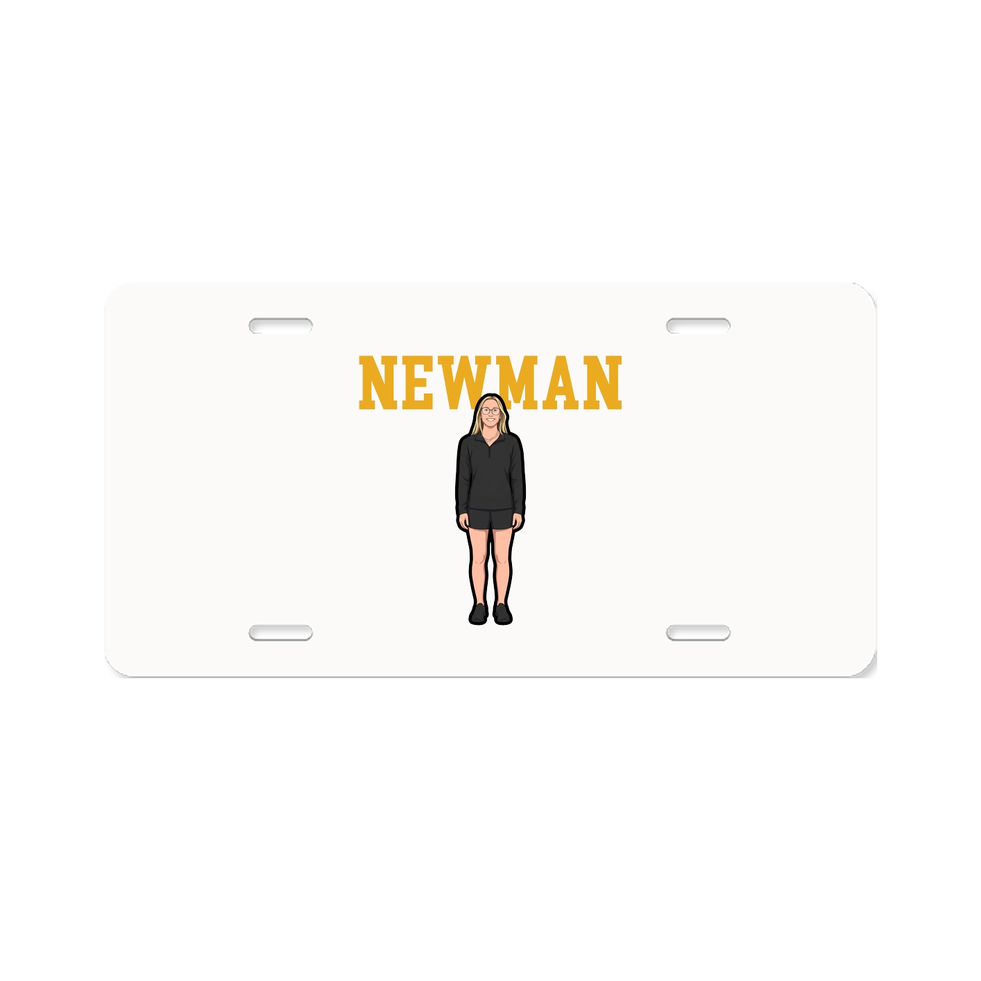 License Plate — Shirsey in Classic