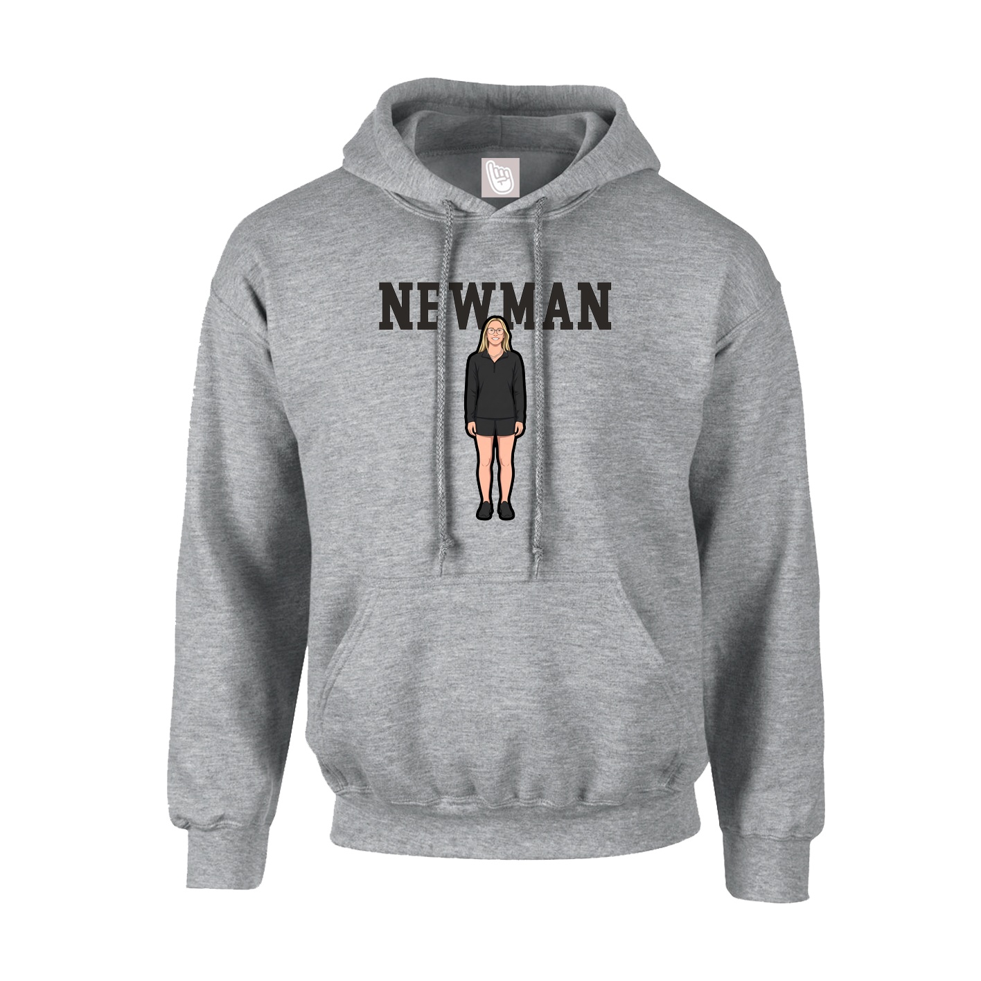Hoodie — Shirsey in Grey