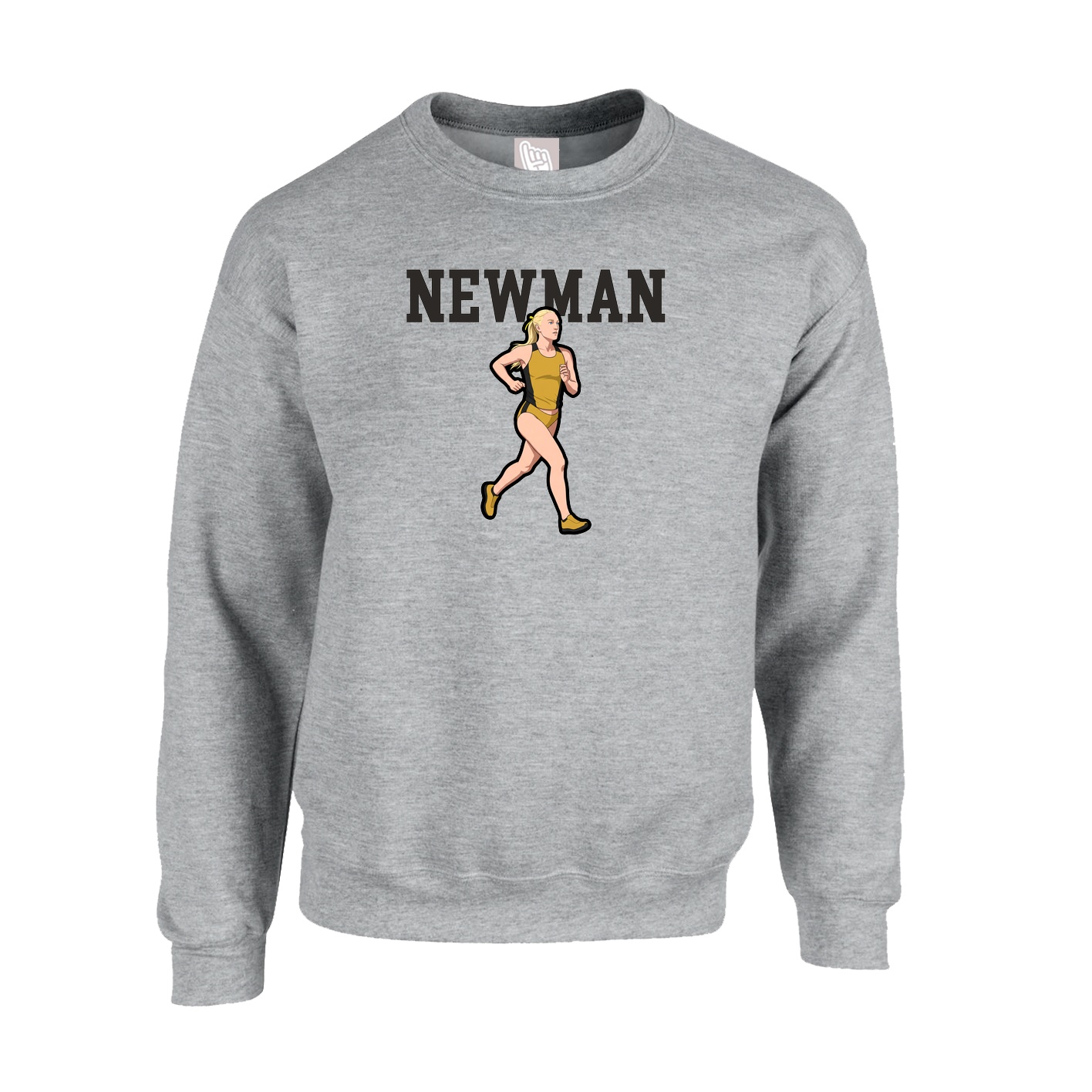 Fleece Crew — Shirsey in Grey