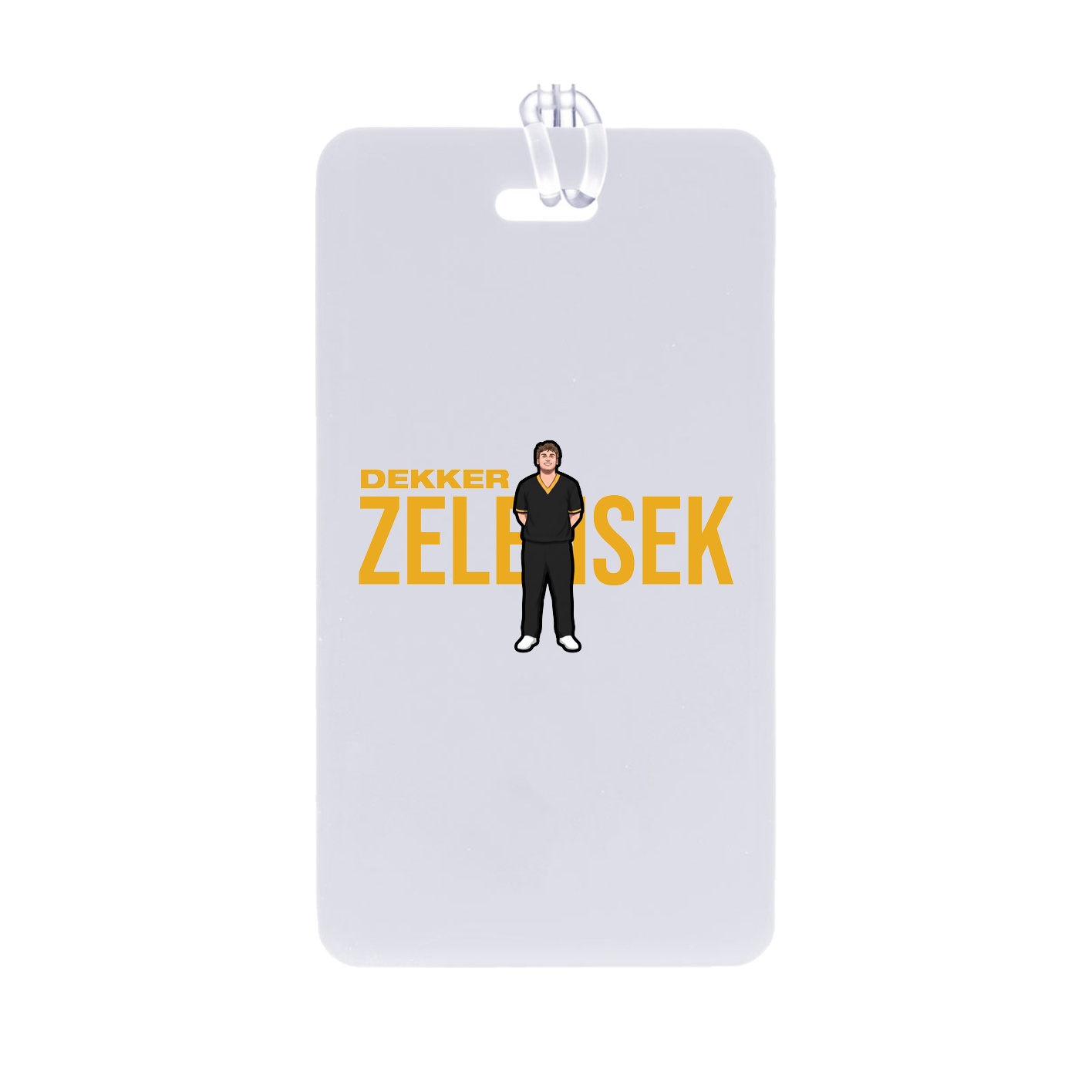 Bag Tag — Player Name in Classic
