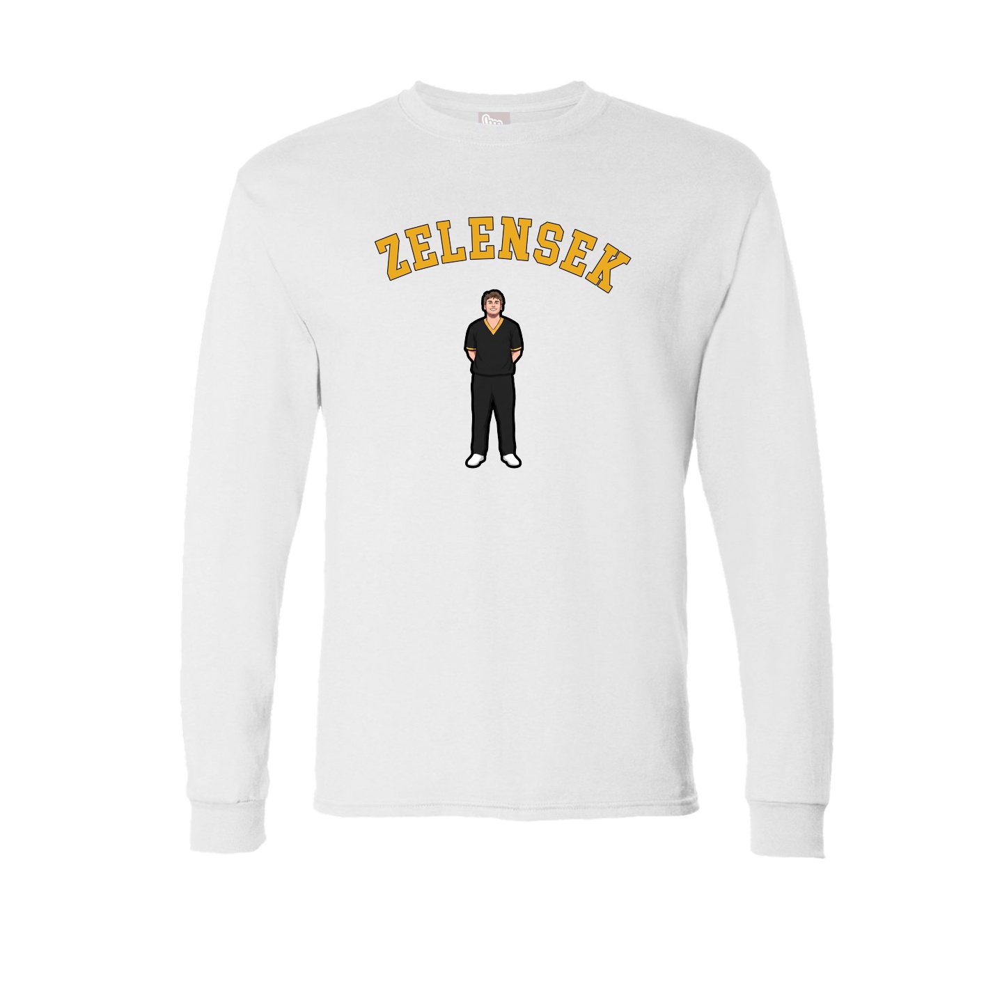 Long Sleeve Tee — Shirsey Arch in White