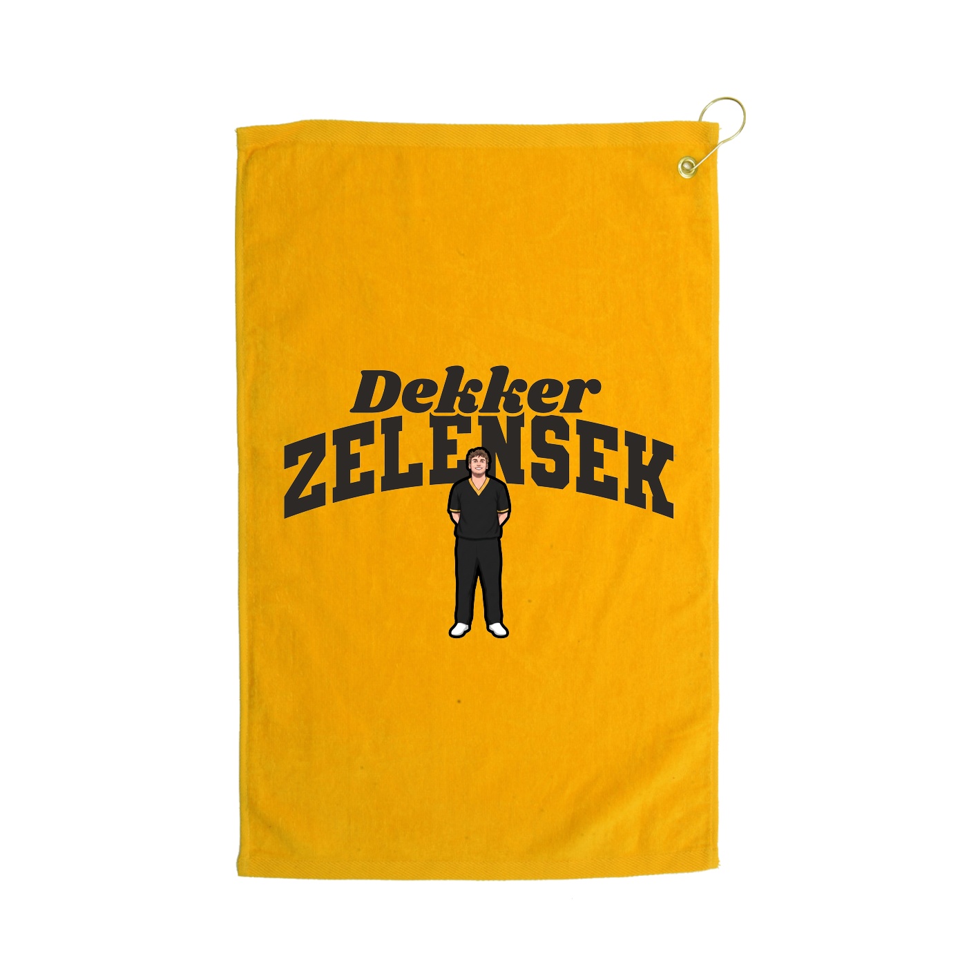 Golf Towel — Signature Arch in Gold