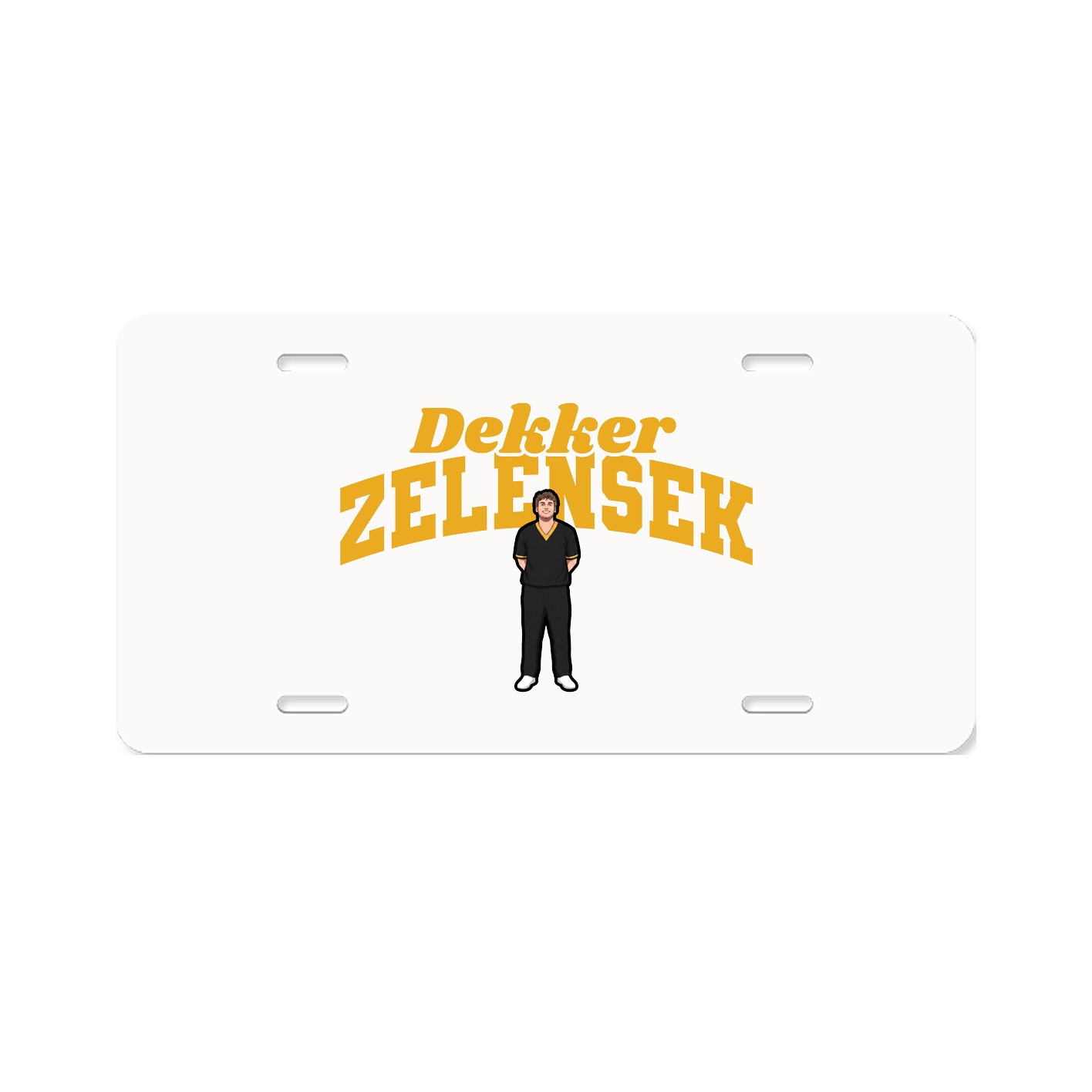 License Plate — Signature Arch in Classic