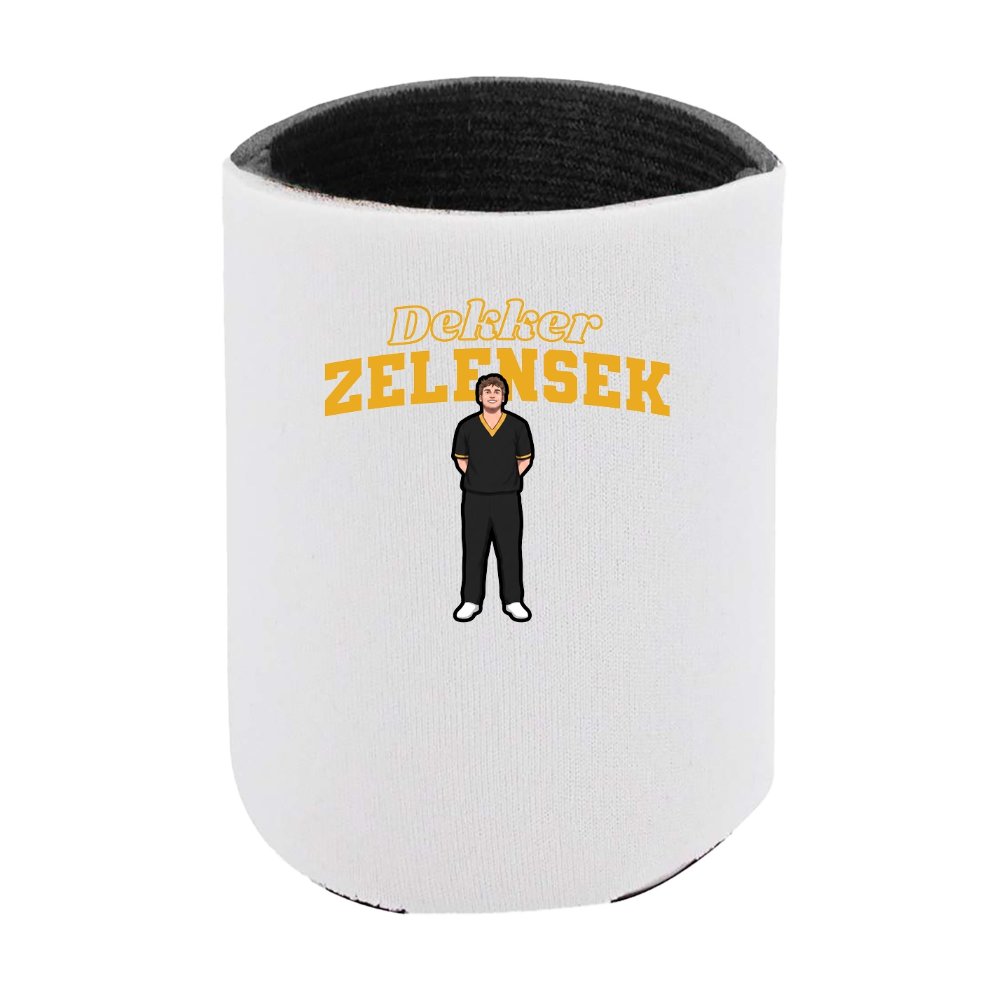 Can Holder — Name Arch in White