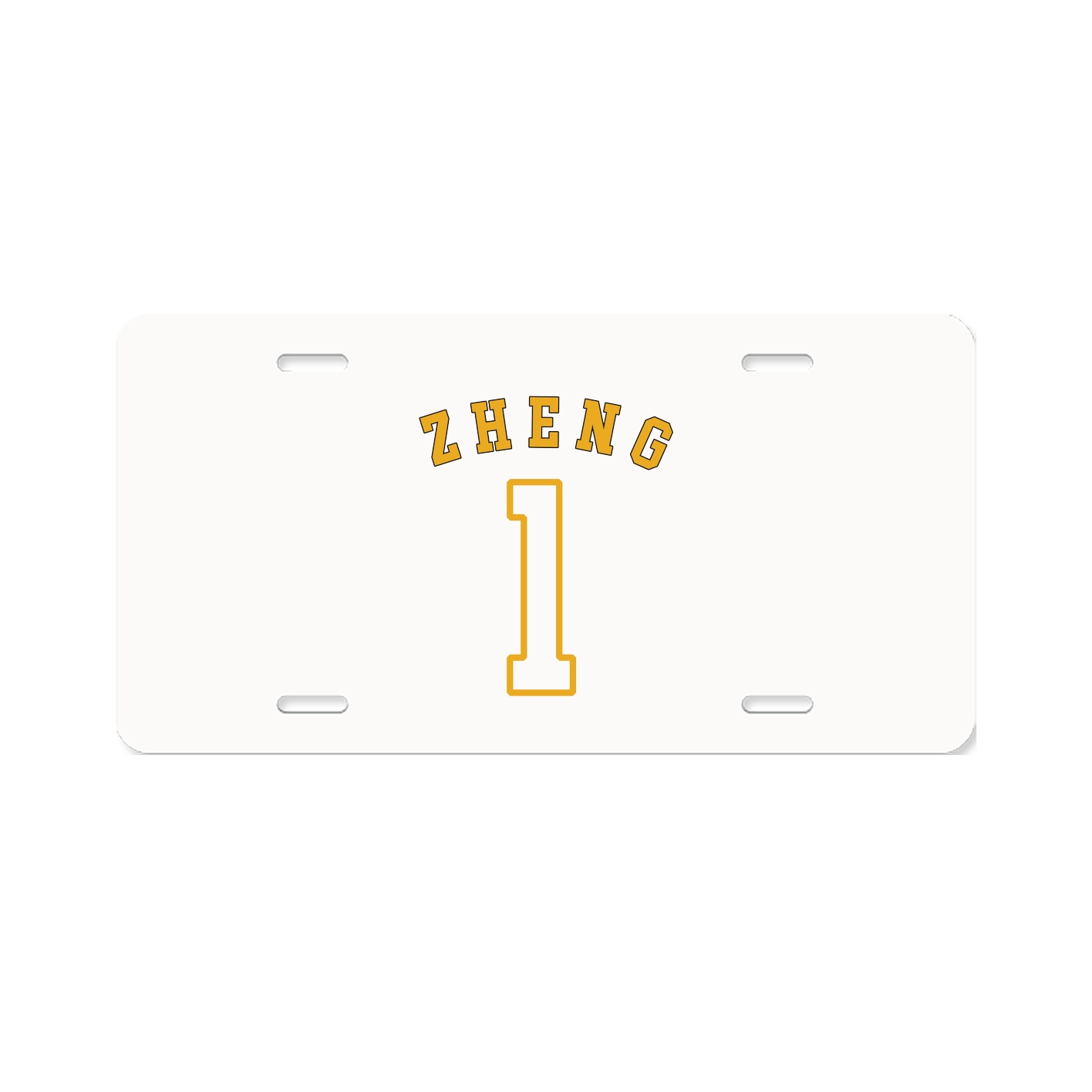License Plate — Shirsey Arch in Classic