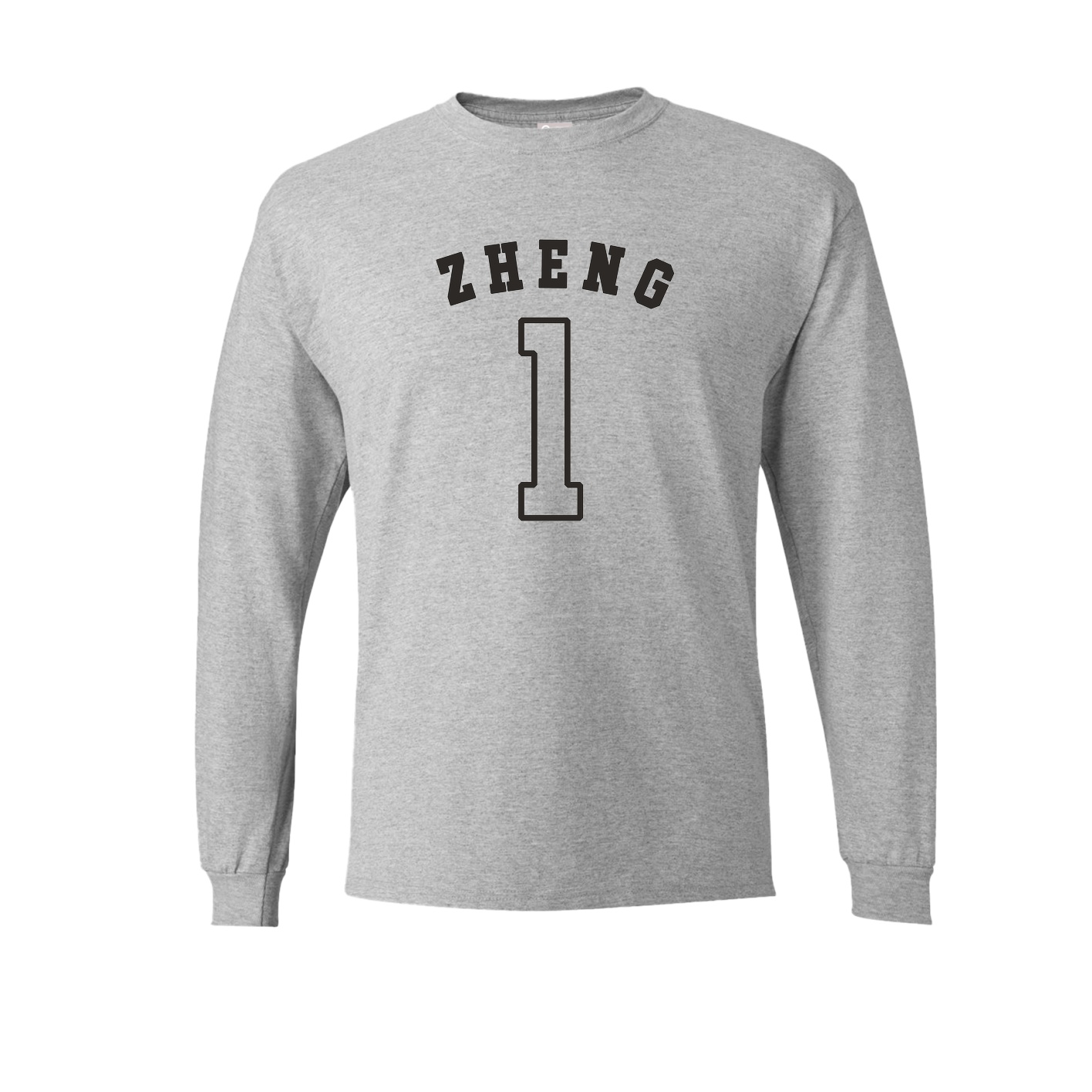 Long Sleeve Tee — Shirsey Arch in Grey