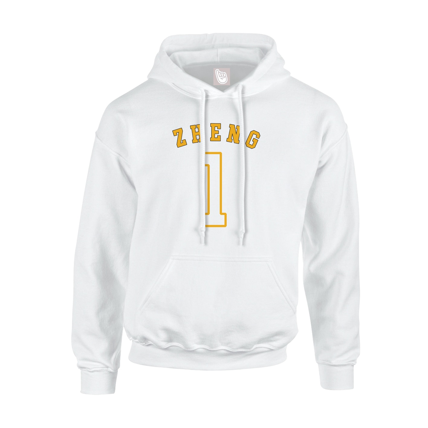Hoodie — Shirsey Arch in White