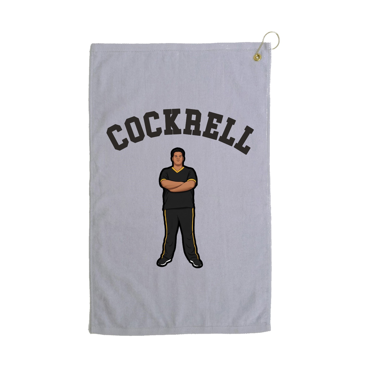 Golf Towel — Shirsey Arch in Grey