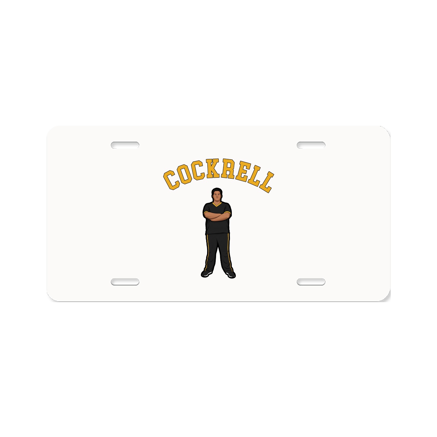 License Plate — Shirsey Arch in Classic