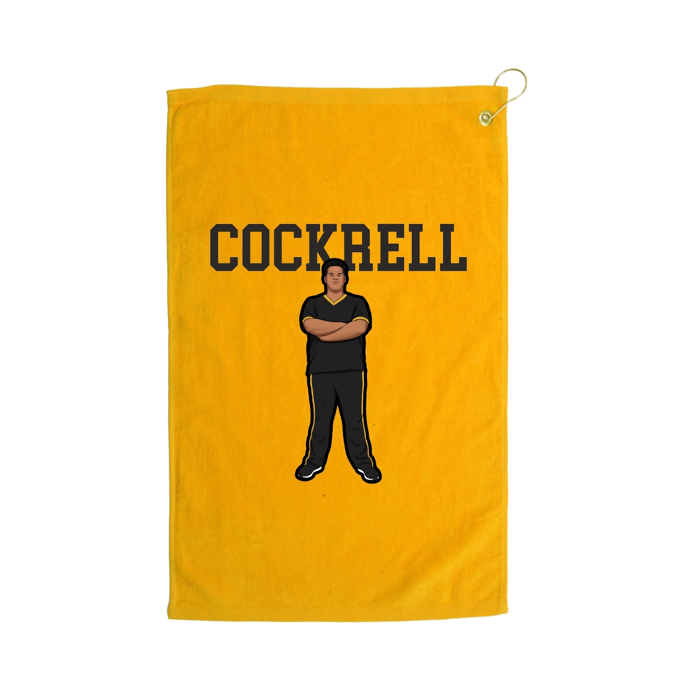 Golf Towel — Shirsey in Gold