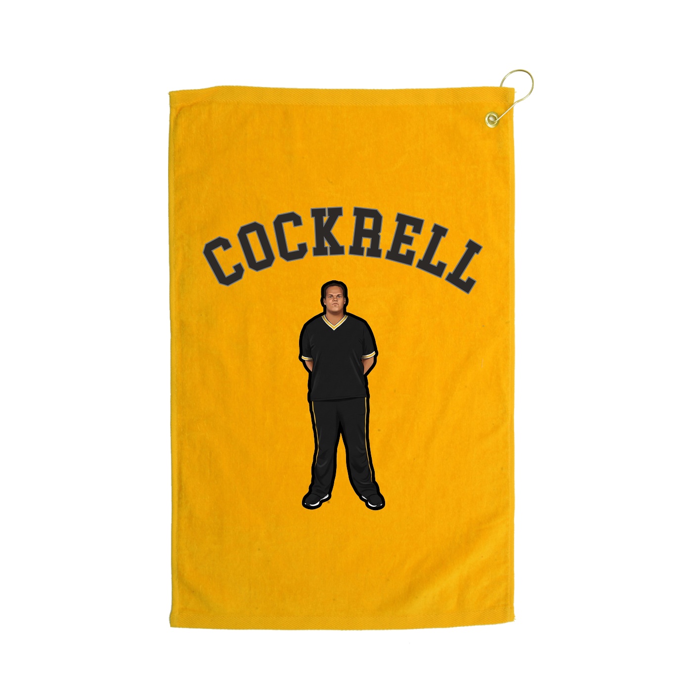 Golf Towel — Shirsey Arch in Gold