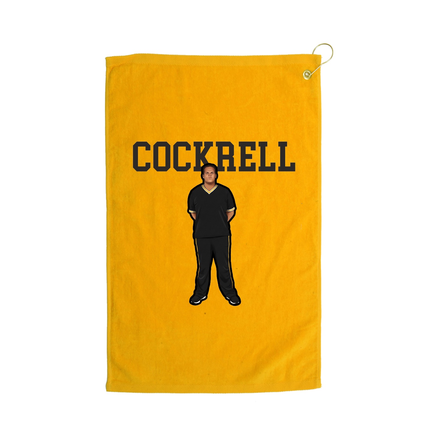 Golf Towel — Shirsey in Gold