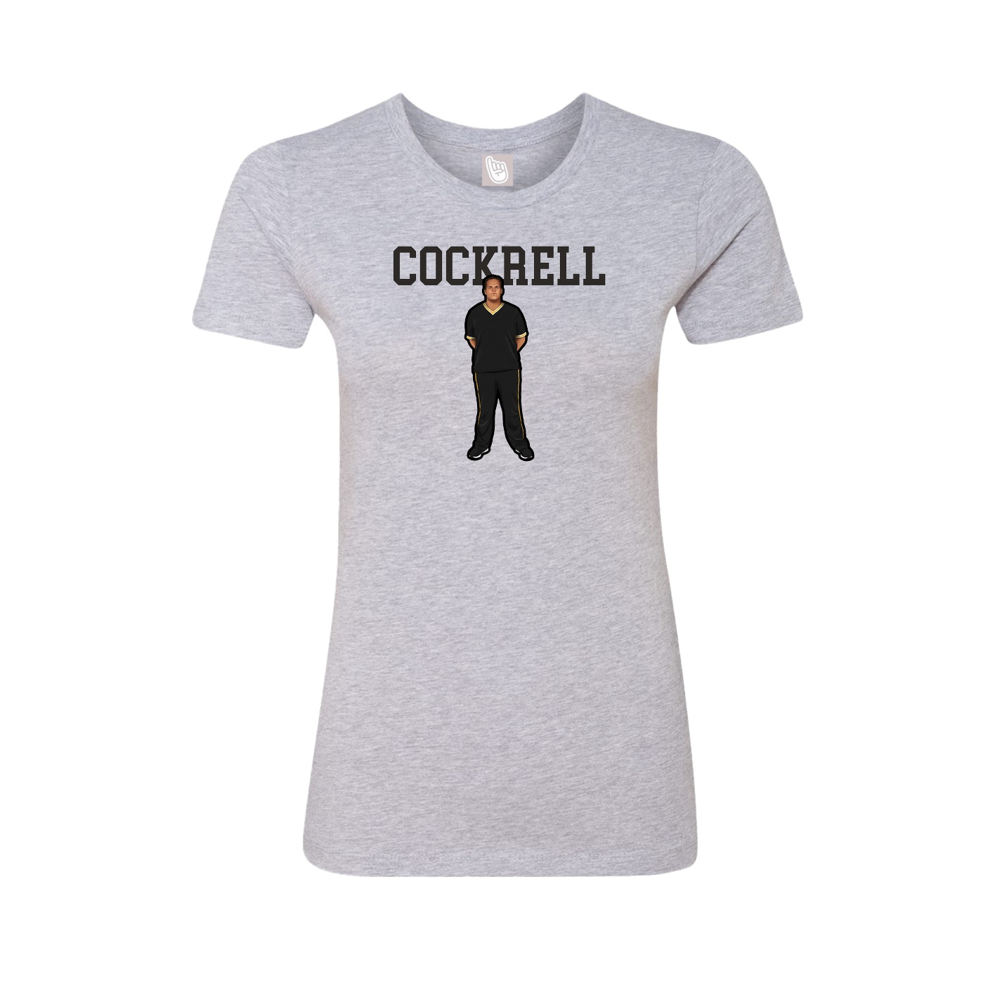 Fitted Women's Tee — Shirsey in Grey