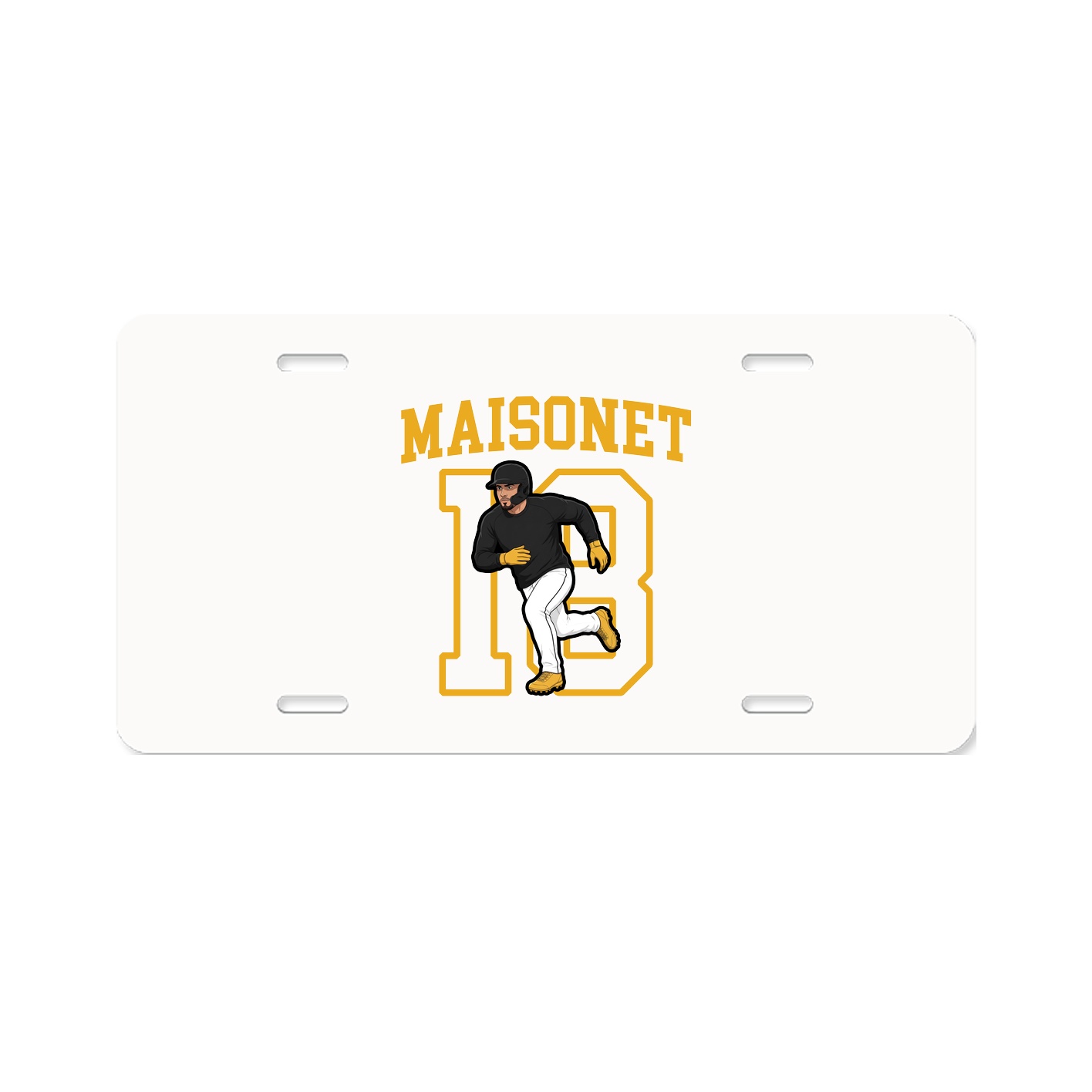 Aluminum License Plate
