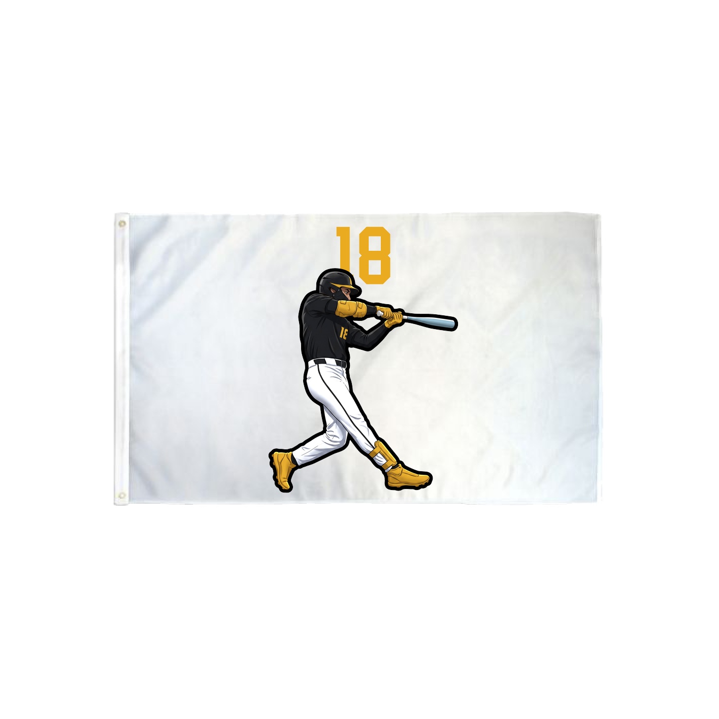 3x5 Flag — Number Top in Classic