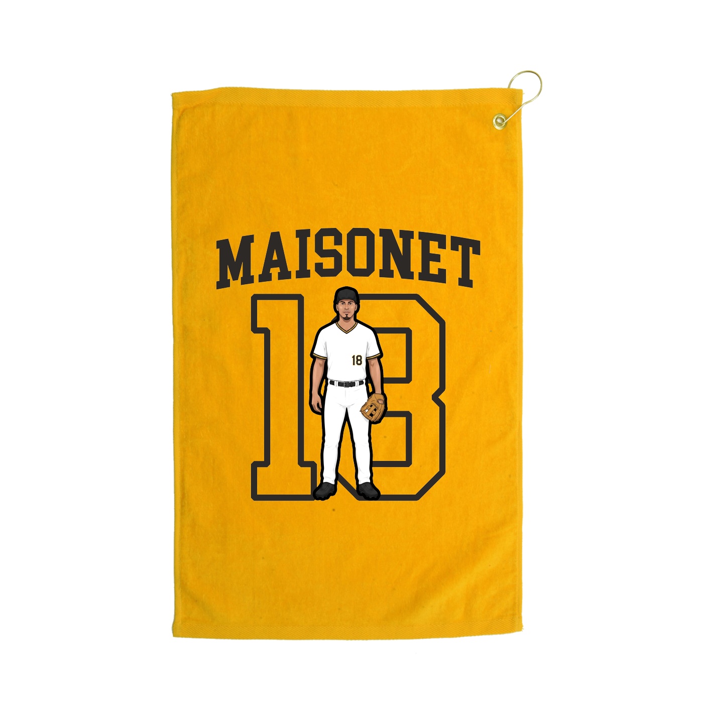 Golf Towel — Shirsey in Gold