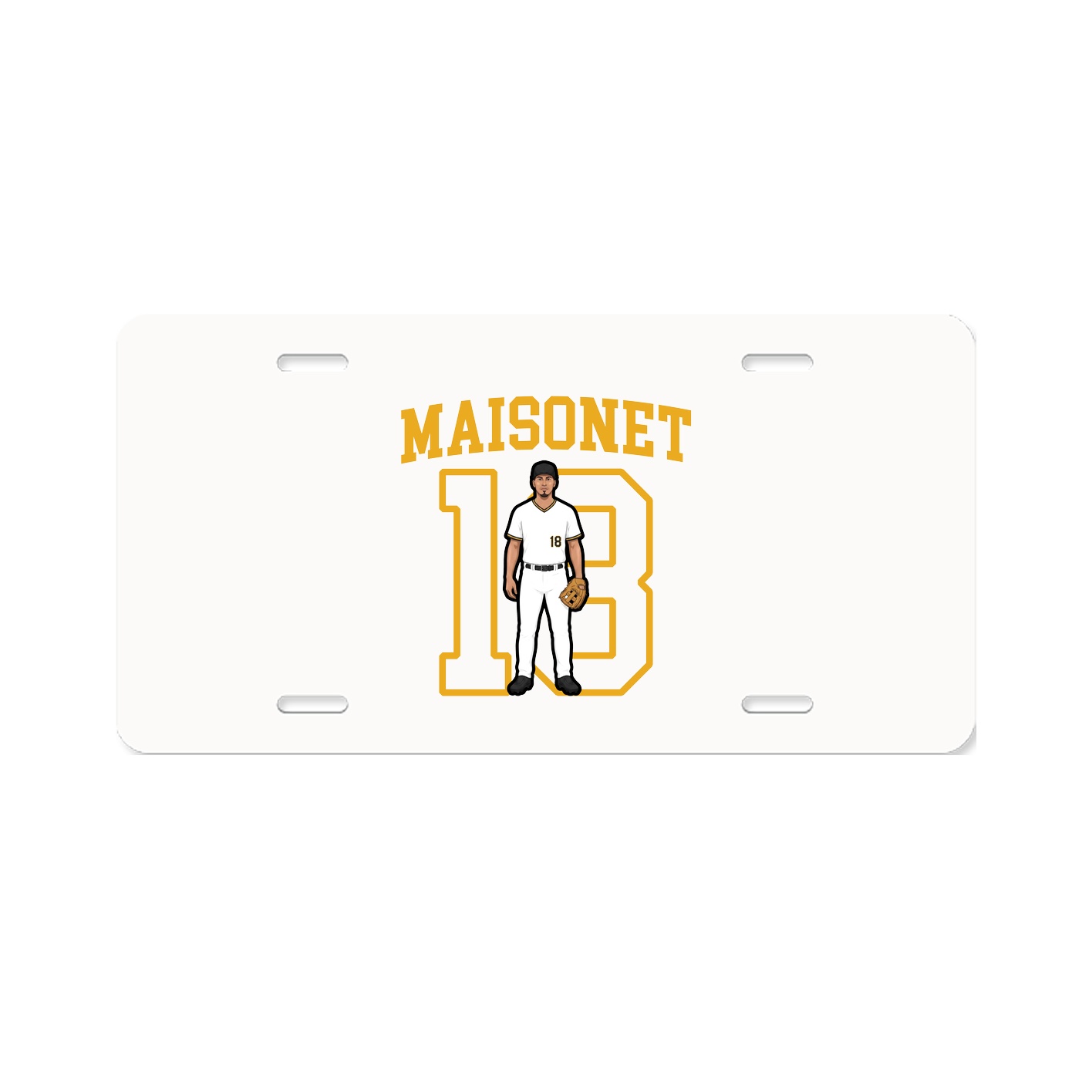 License Plate — Shirsey in Classic