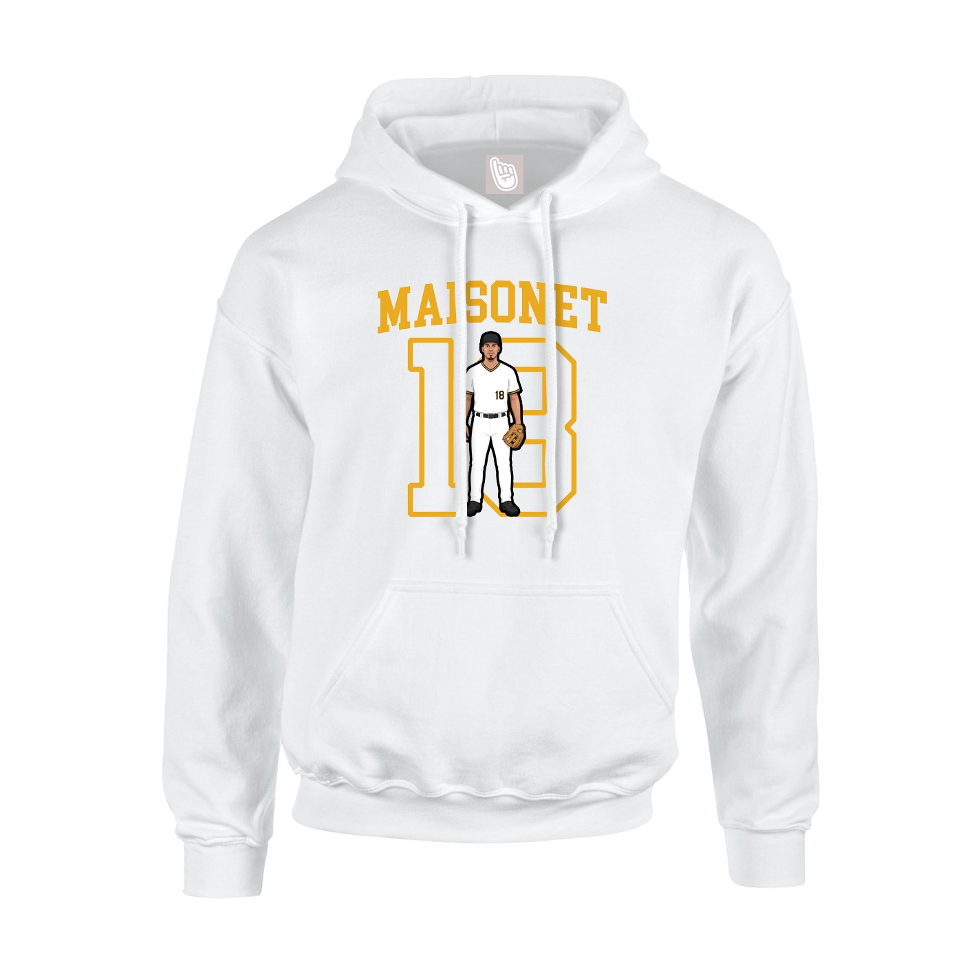 Youth Hoodie — Shirsey in White