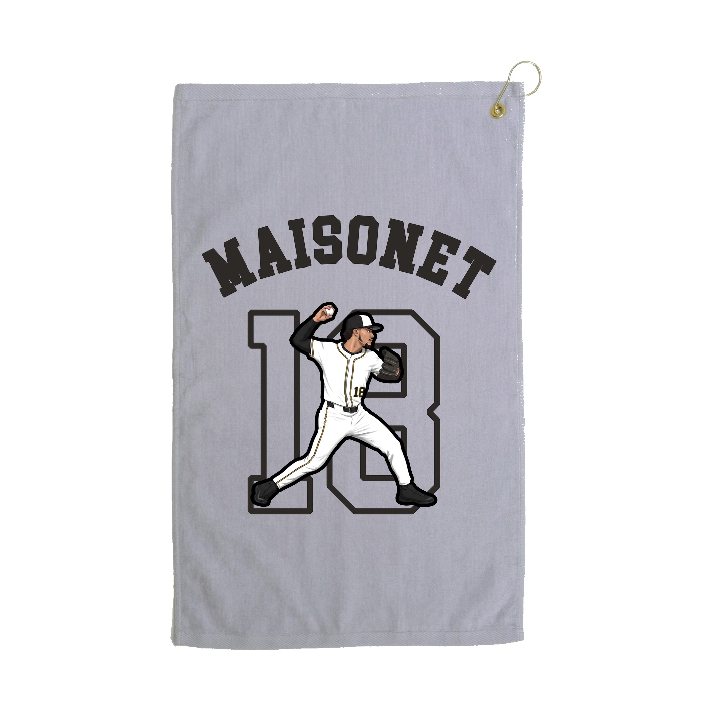 Golf Towel — Shirsey Arch in Grey