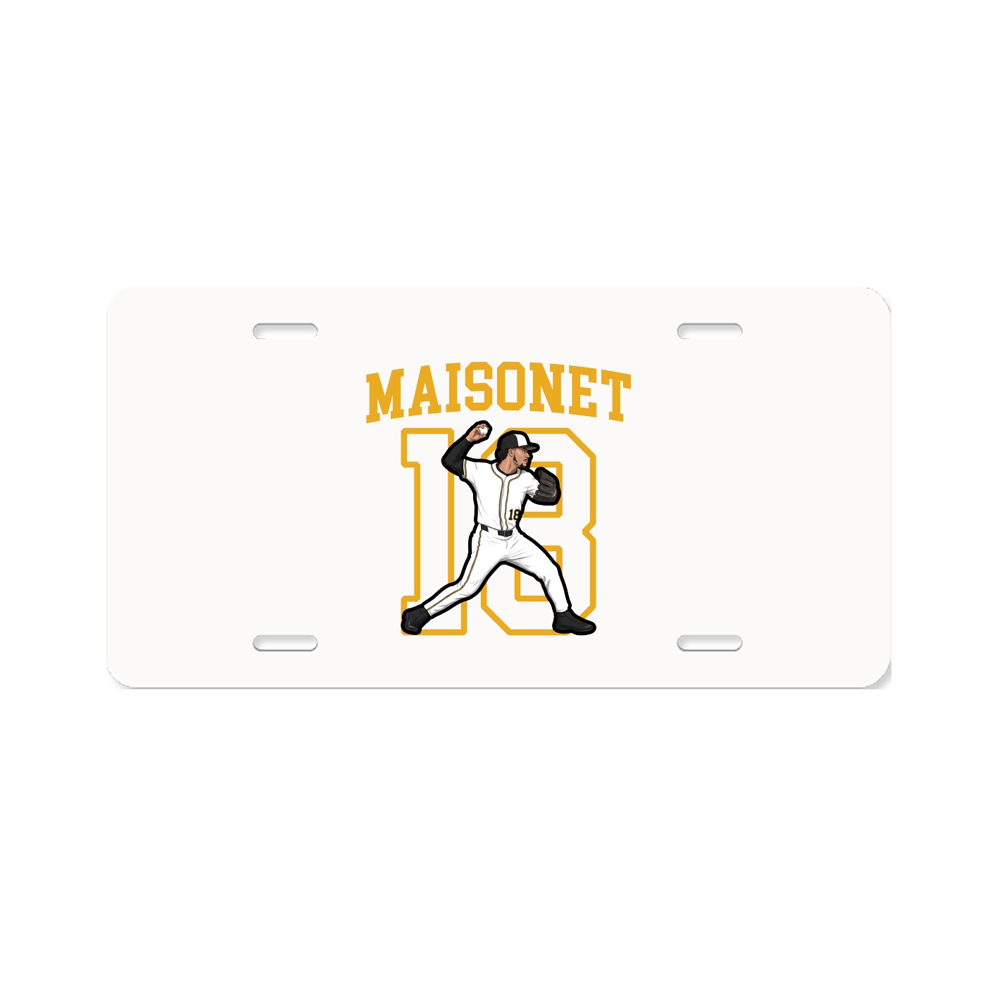 License Plate — Shirsey in Classic