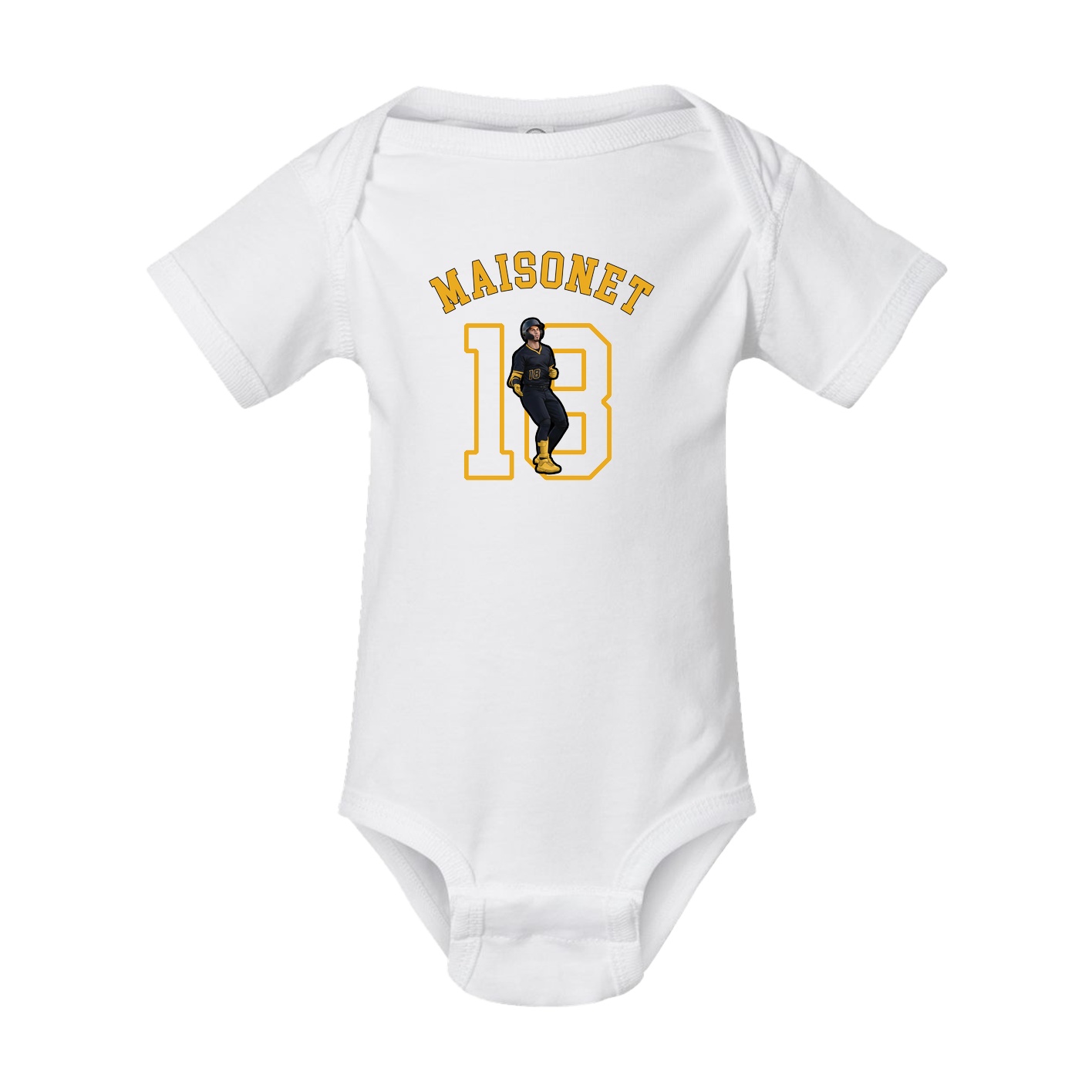 Baby Onesie — Shirsey Arch in White