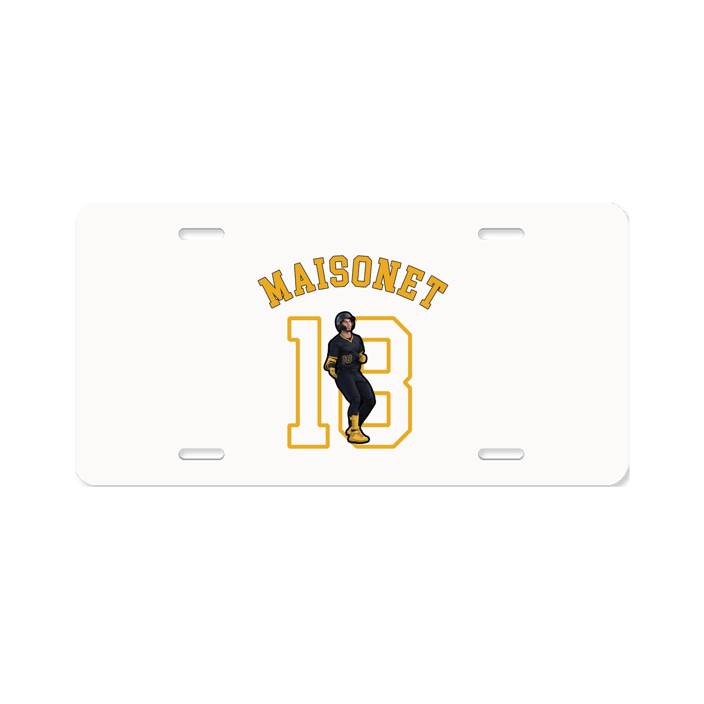License Plate — Shirsey Arch in Classic