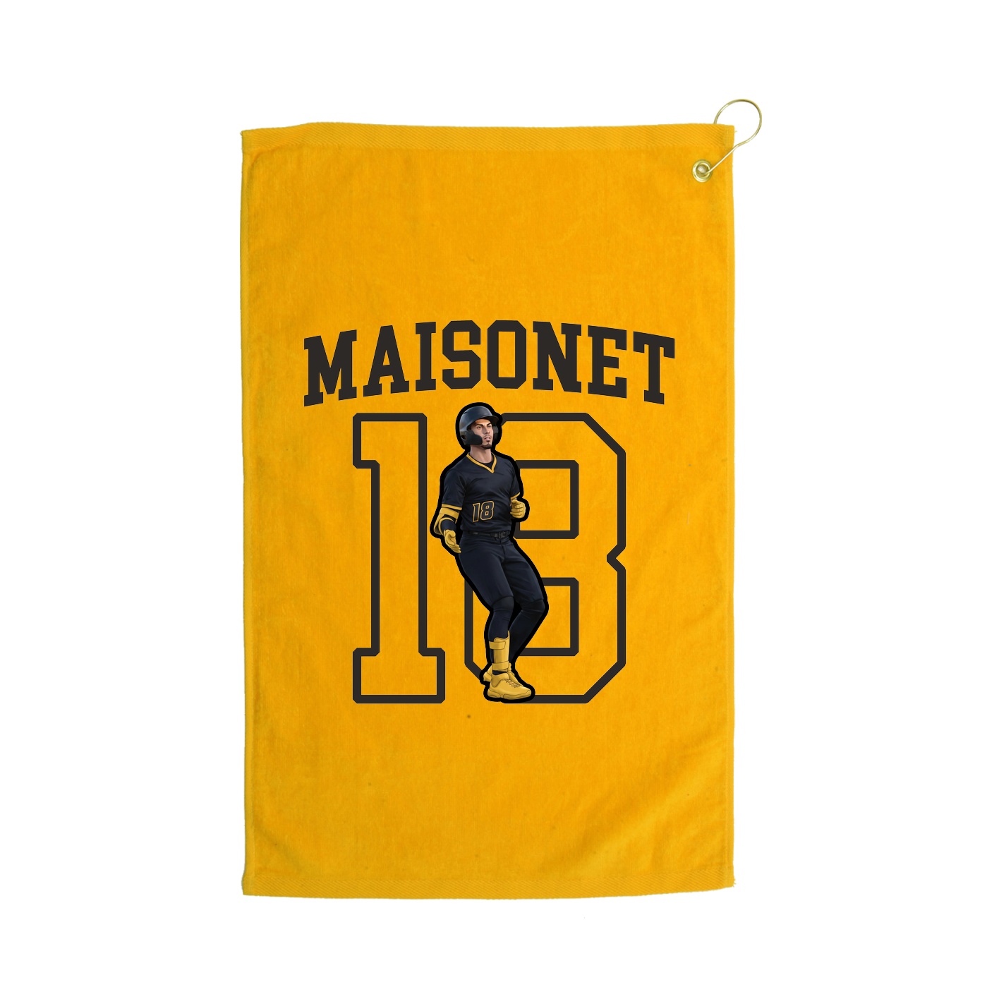 Golf Towel — Shirsey in Gold