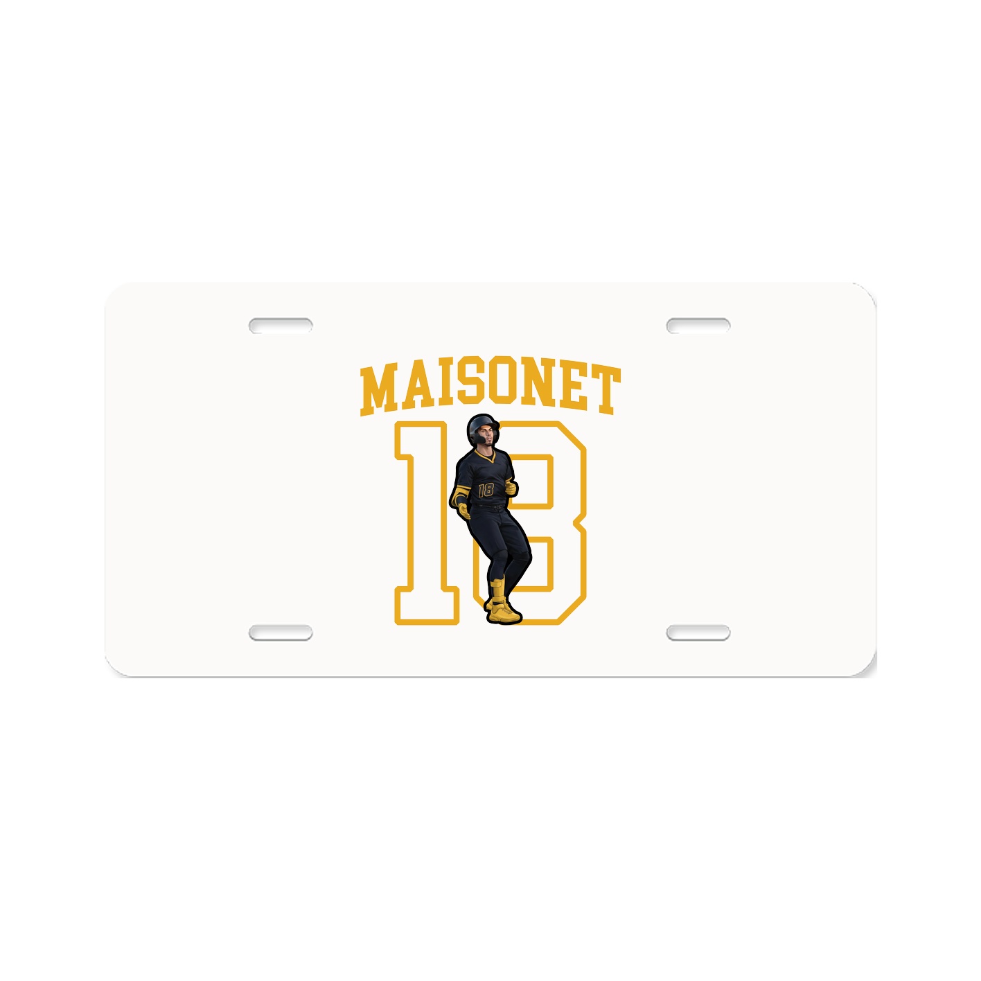 License Plate — Shirsey in Classic