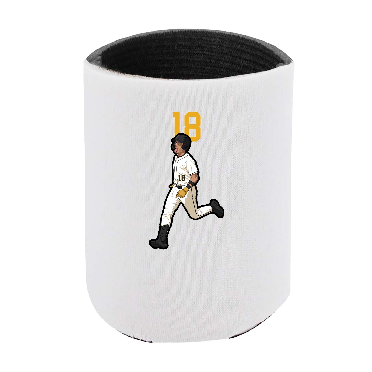 Can Holder — Number Top in White