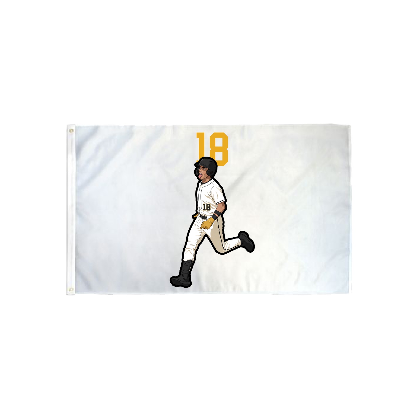 3x5 Flag — Number Top in Classic