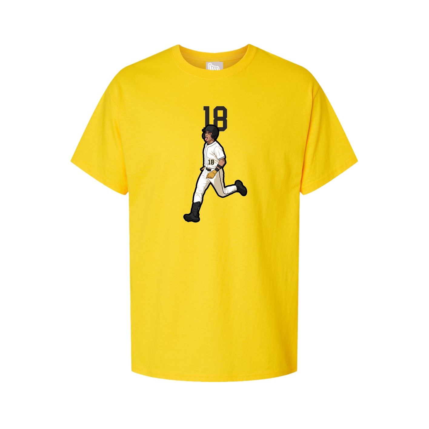 Tee — Number Top in Gold